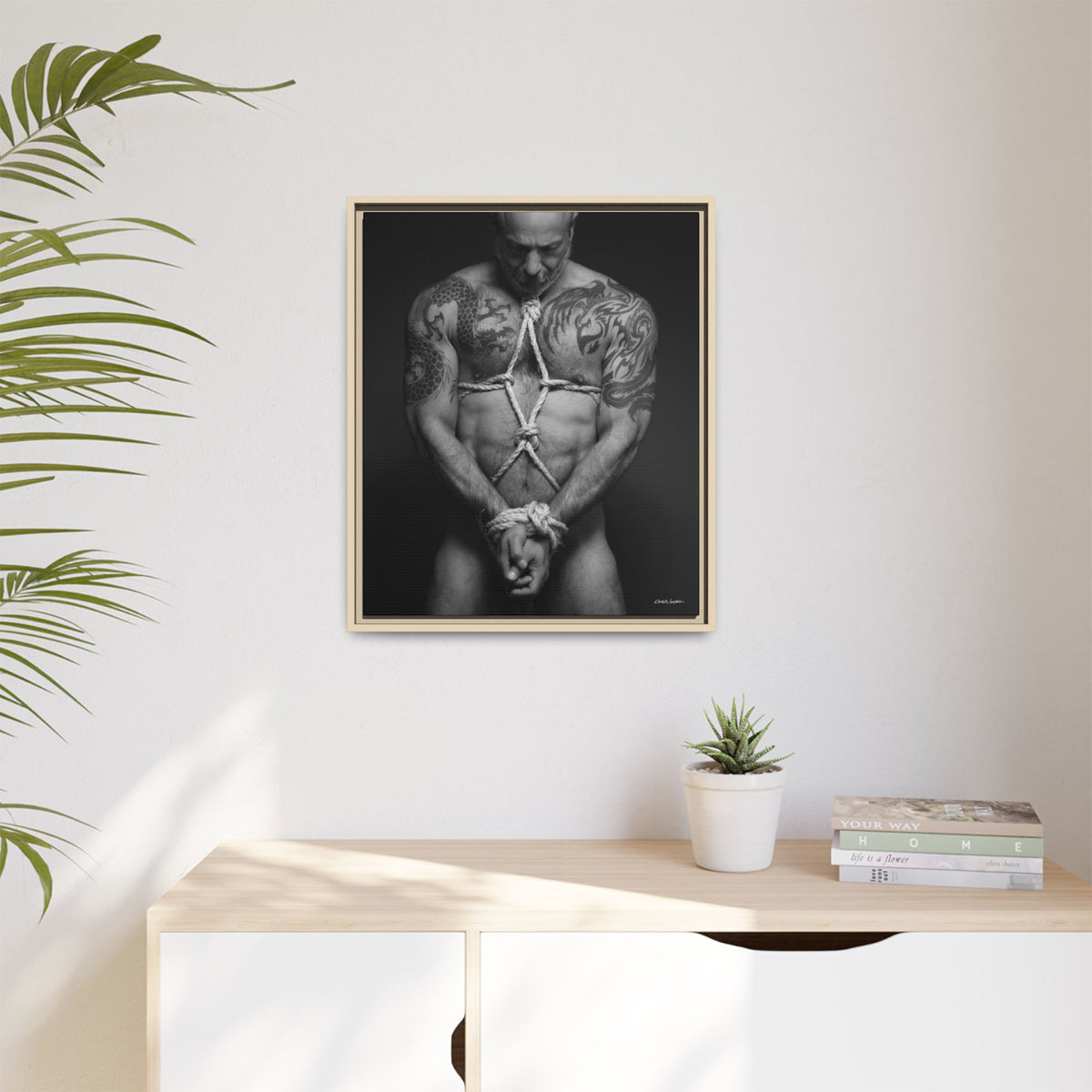 Barclay Bondage, Matte Canvas, Framed (Multi-color)