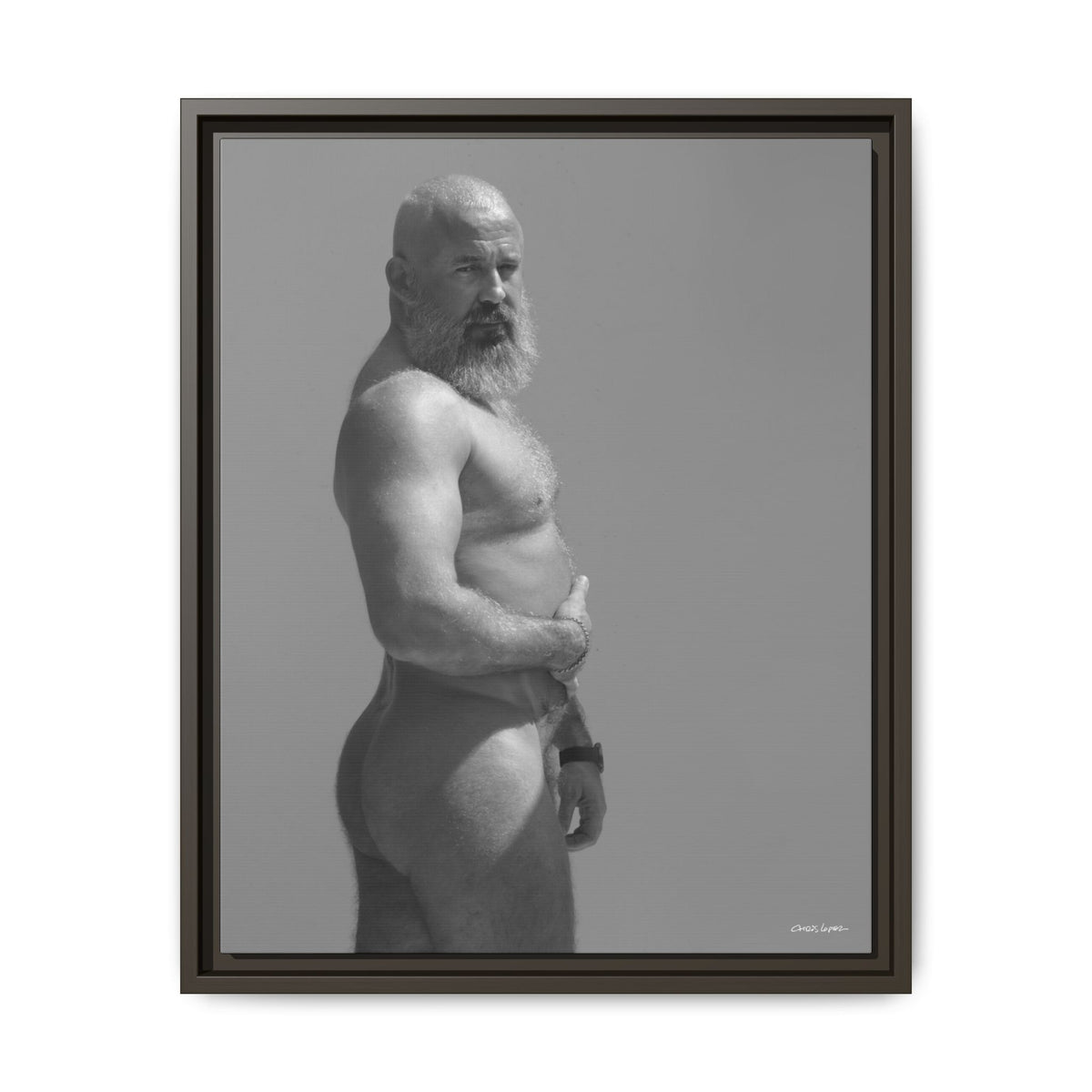 Andrey, Giclee Print on Matte Canvas, Framed (Multi-color)