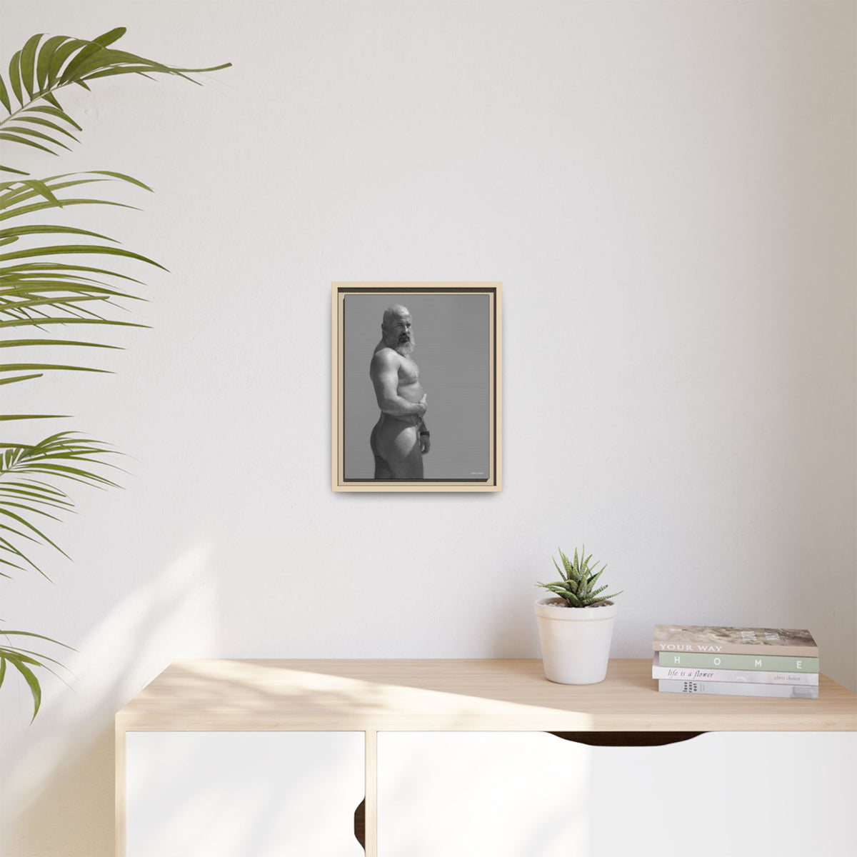 Andrey, Giclee Print on Matte Canvas, Framed (Multi-color)