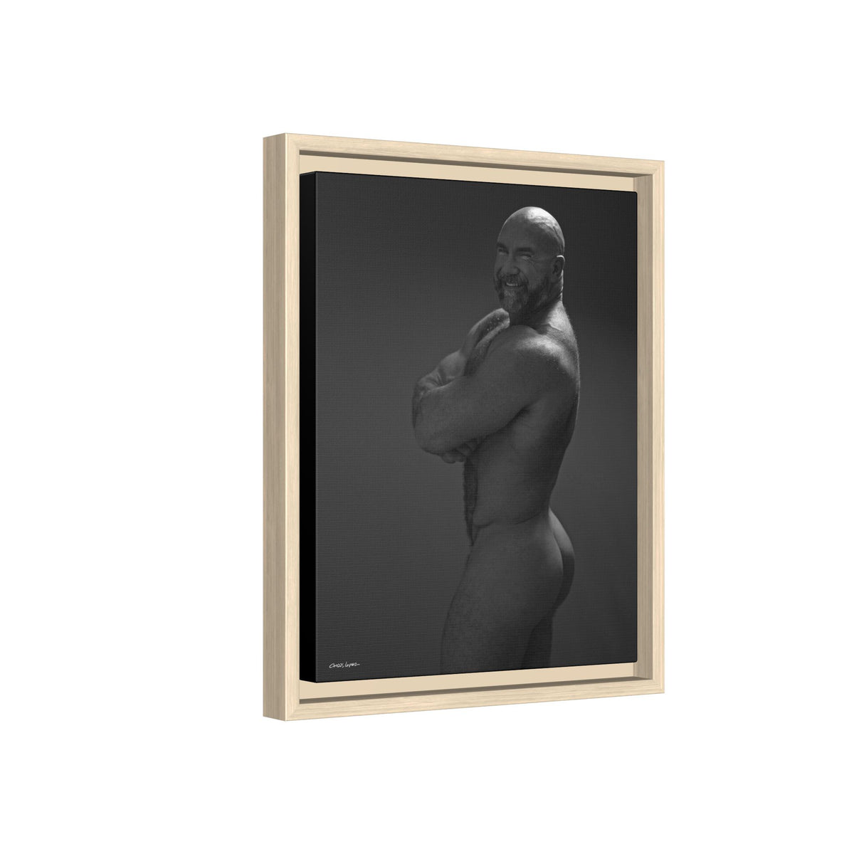 Thom A. Giclee Print on Matte Canvas, Framed (Multi-color)