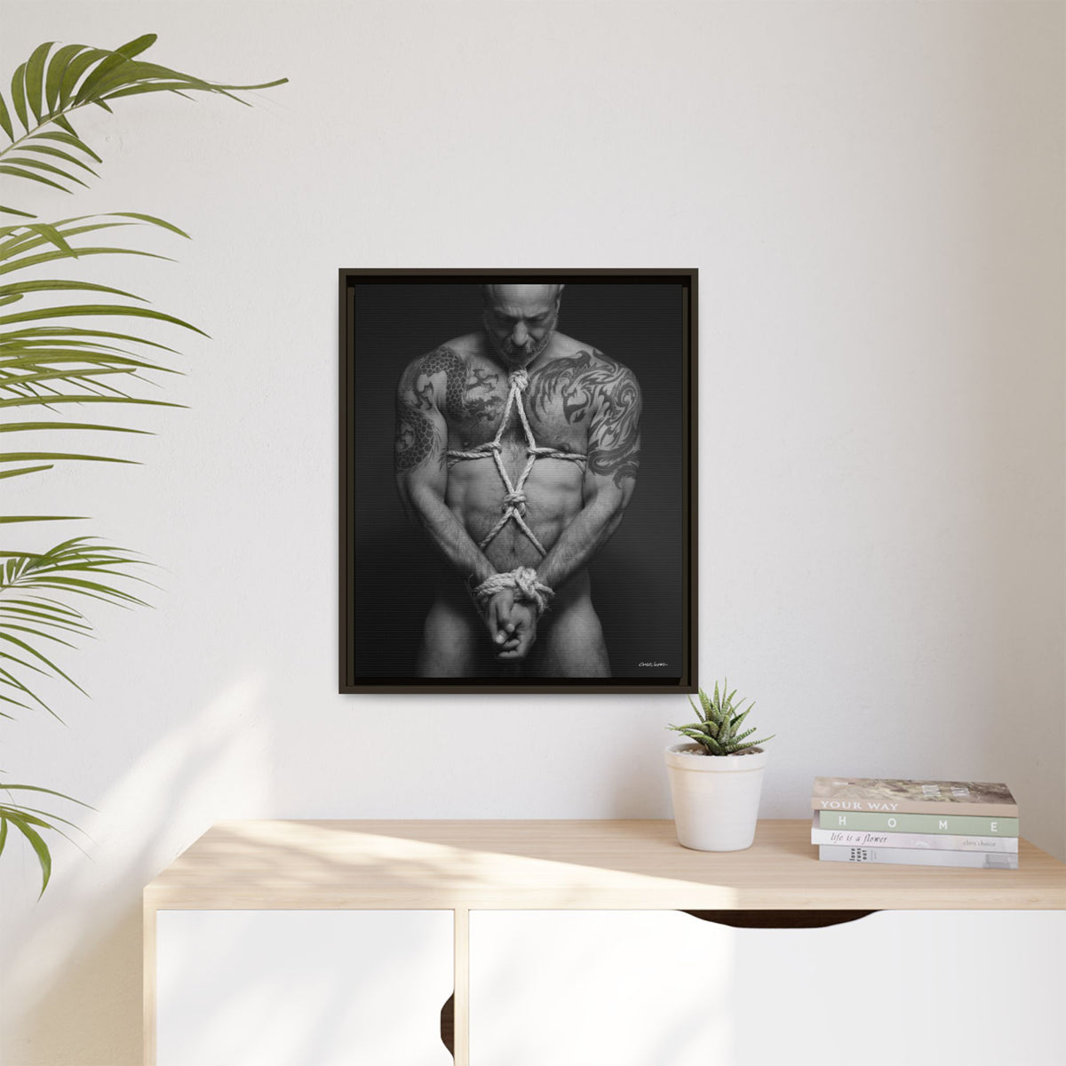 Barclay Bondage, Matte Canvas, Framed (Multi-color)