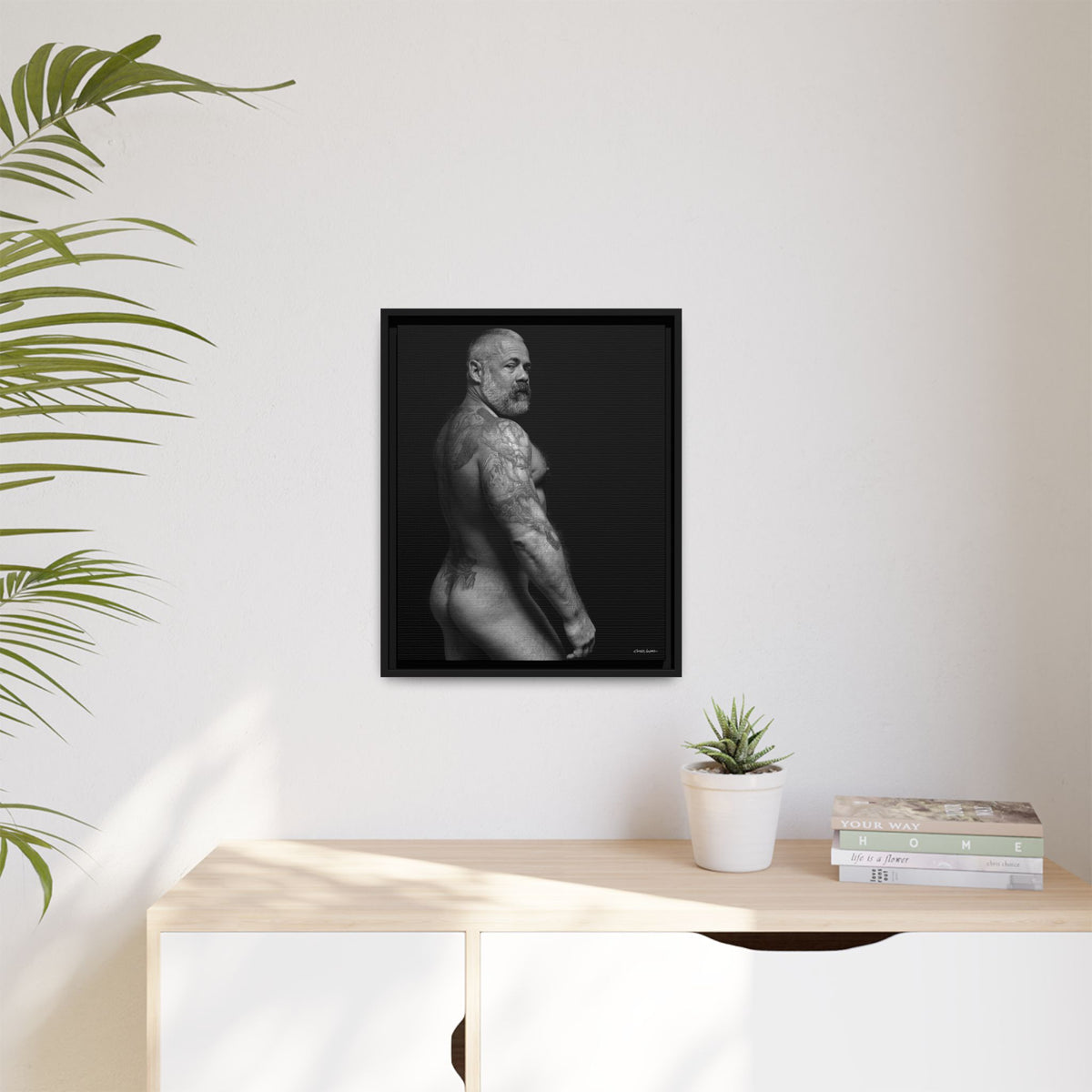 David C. Matte Canvas, Framed (Multi-color)