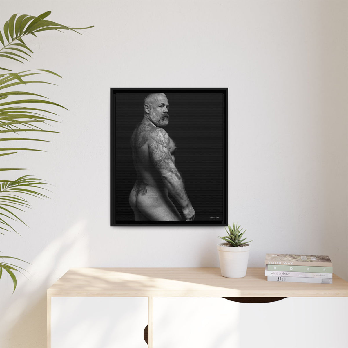 David C. Matte Canvas, Framed (Multi-color)