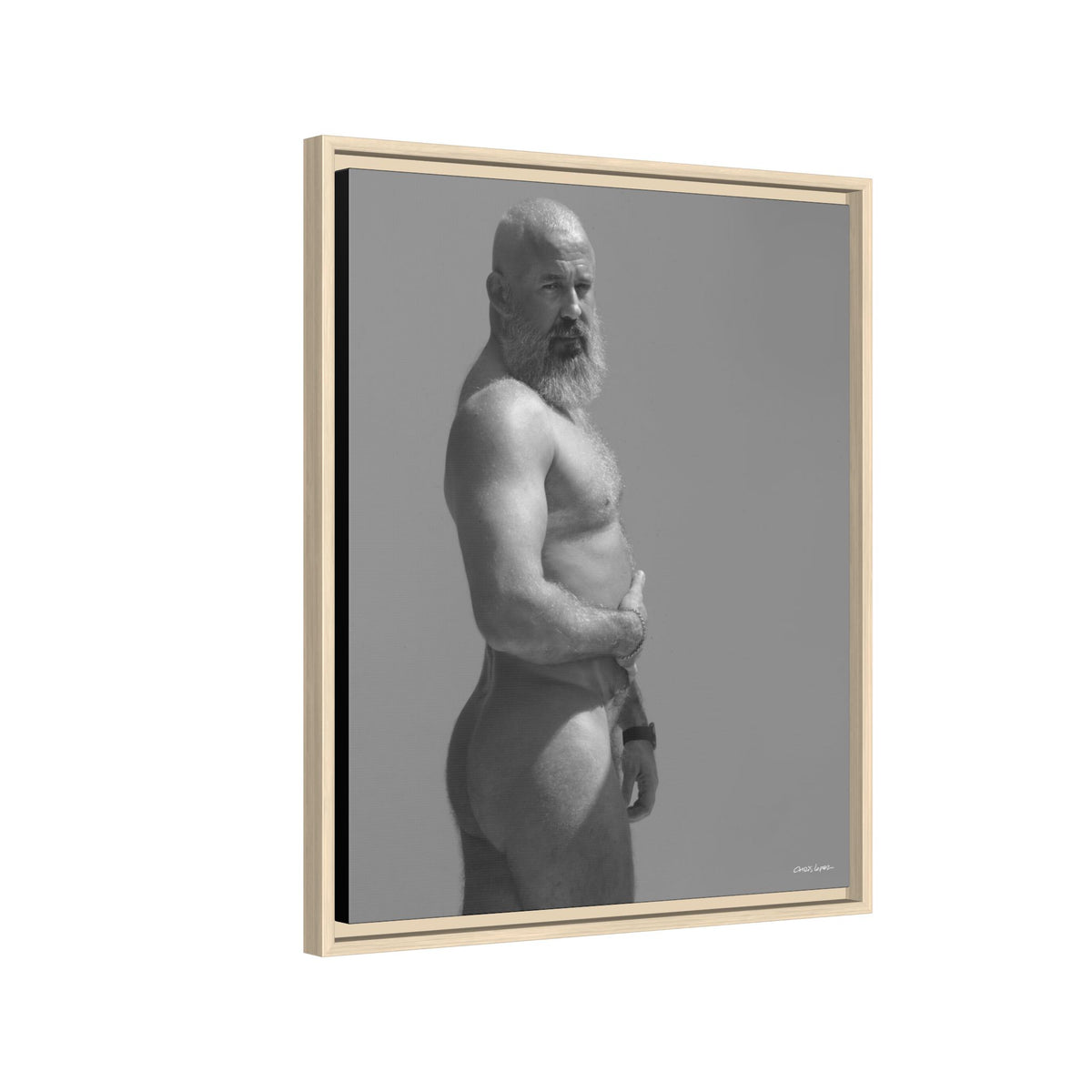 Andrey, Giclee Print on Matte Canvas, Framed (Multi-color)