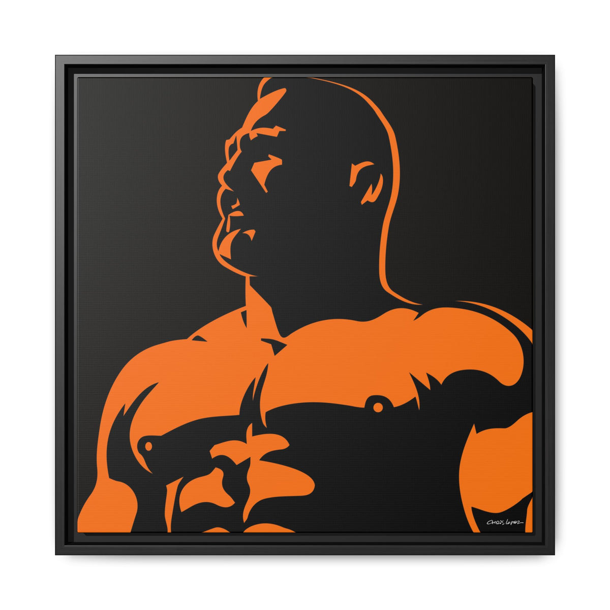 Shine, Giclee Print on Matte Canvas, Framed (Multi-color)