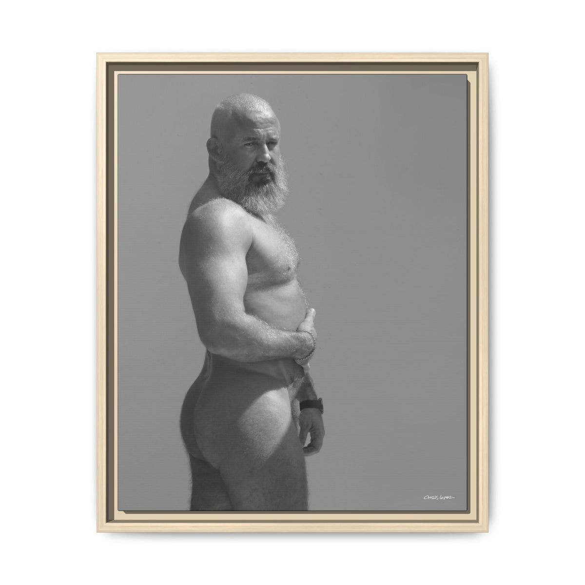 Andrey, Giclee Print on Matte Canvas, Framed (Multi-color)