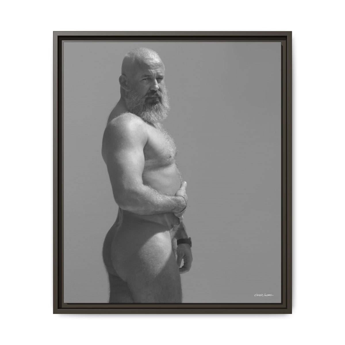 Andrey, Giclee Print on Matte Canvas, Framed (Multi-color)