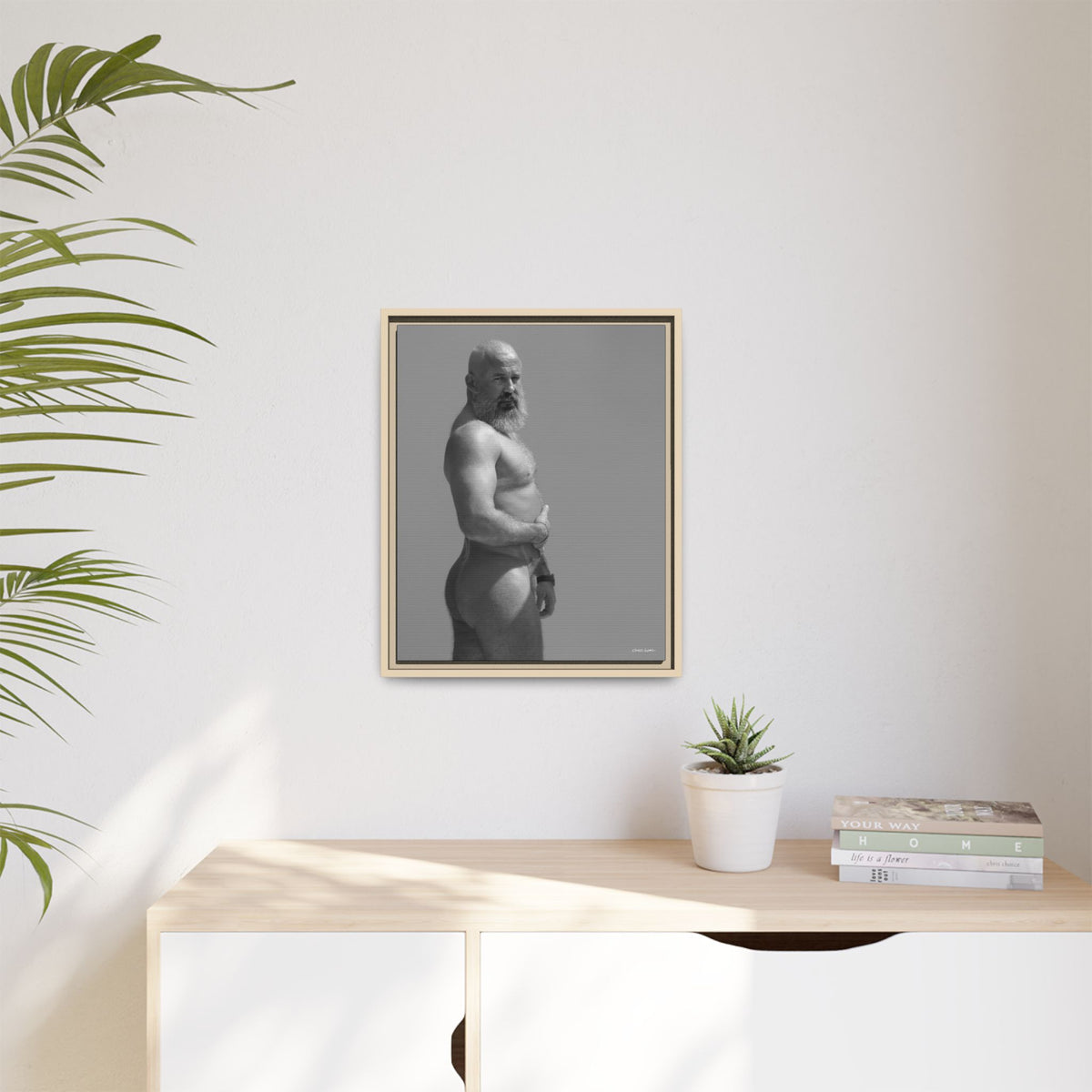 Andrey, Giclee Print on Matte Canvas, Framed (Multi-color)
