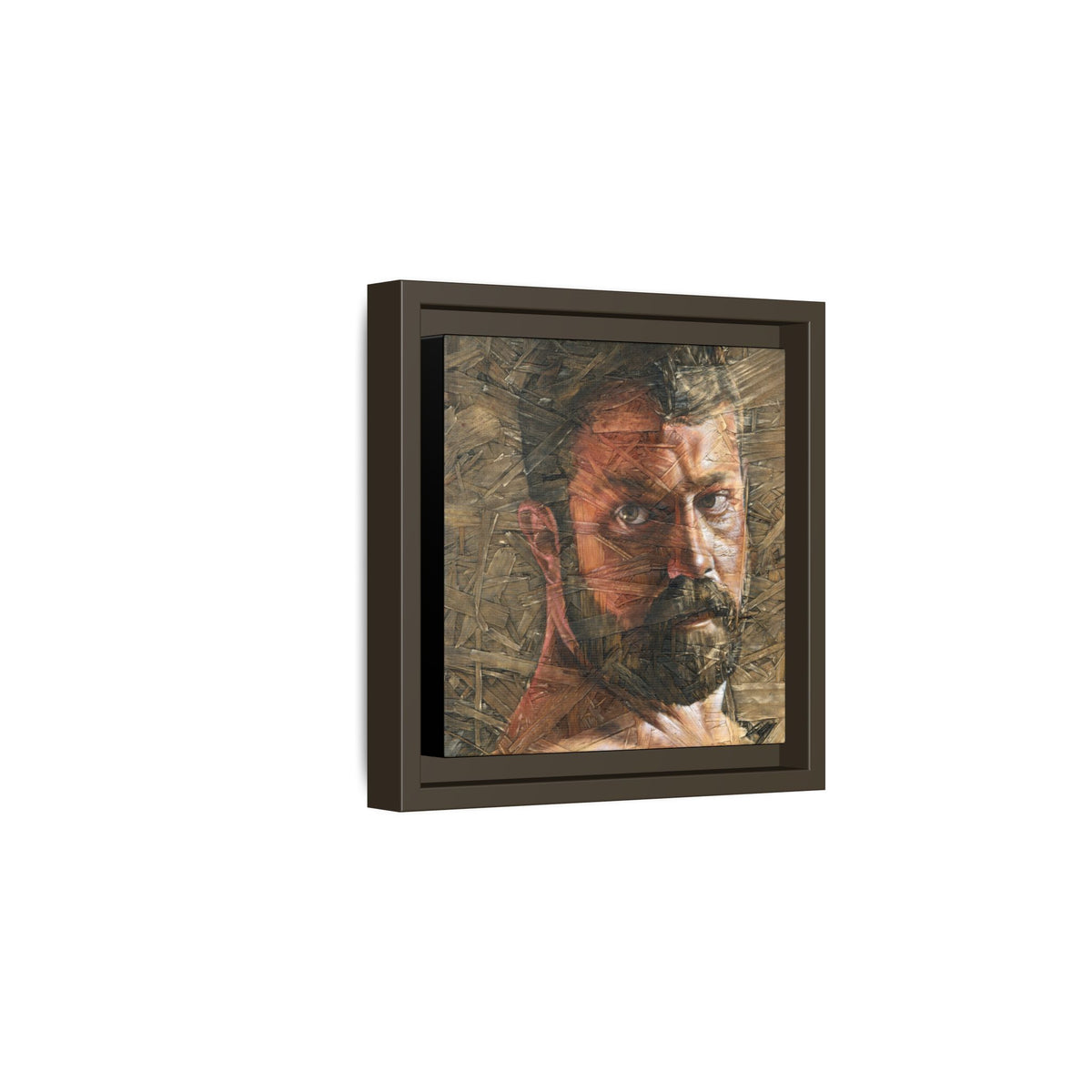 Silence 7, Matte Canvas, Framed (Multi-color)