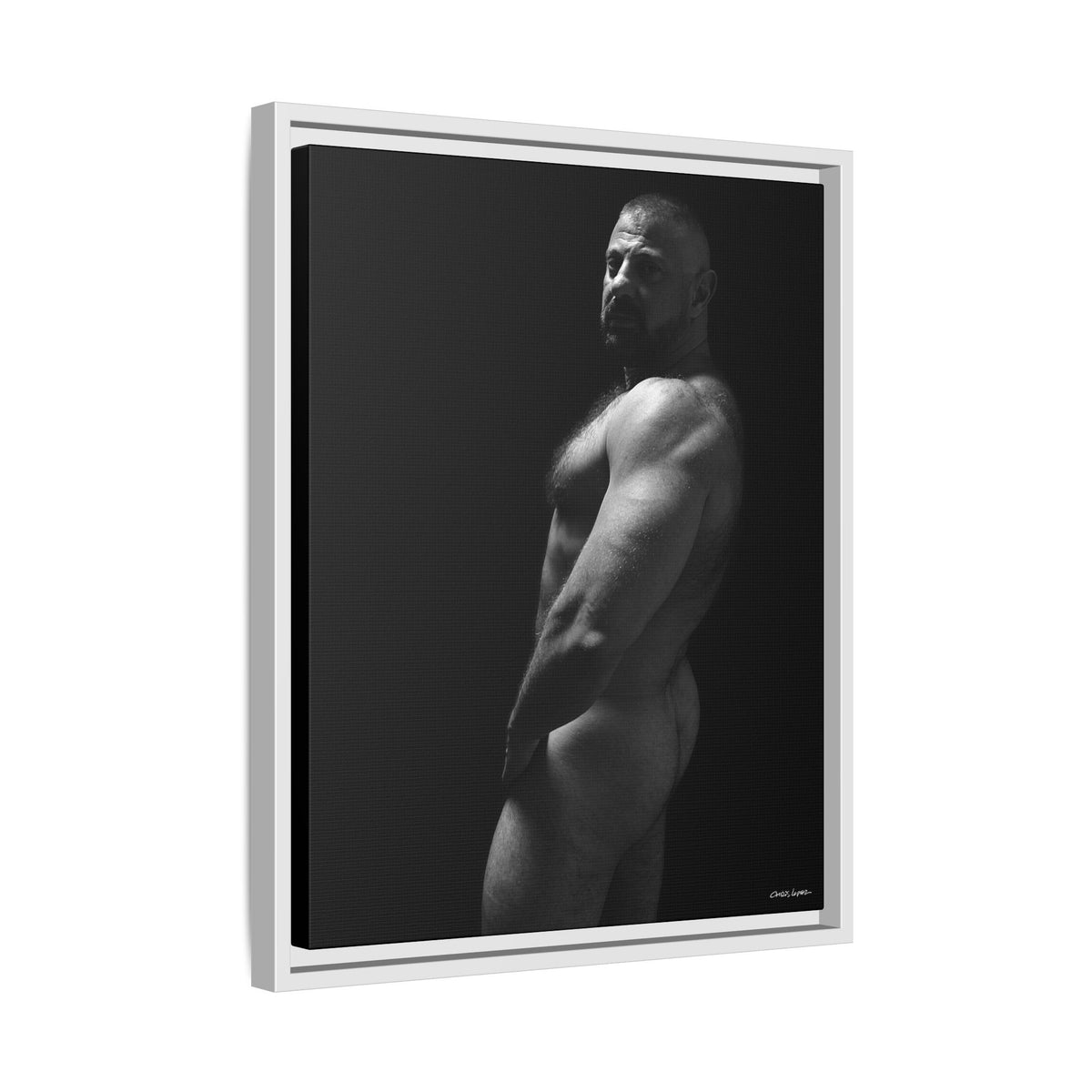 Bart, Giclee Print on Matte Canvas, Framed (Multi-color)