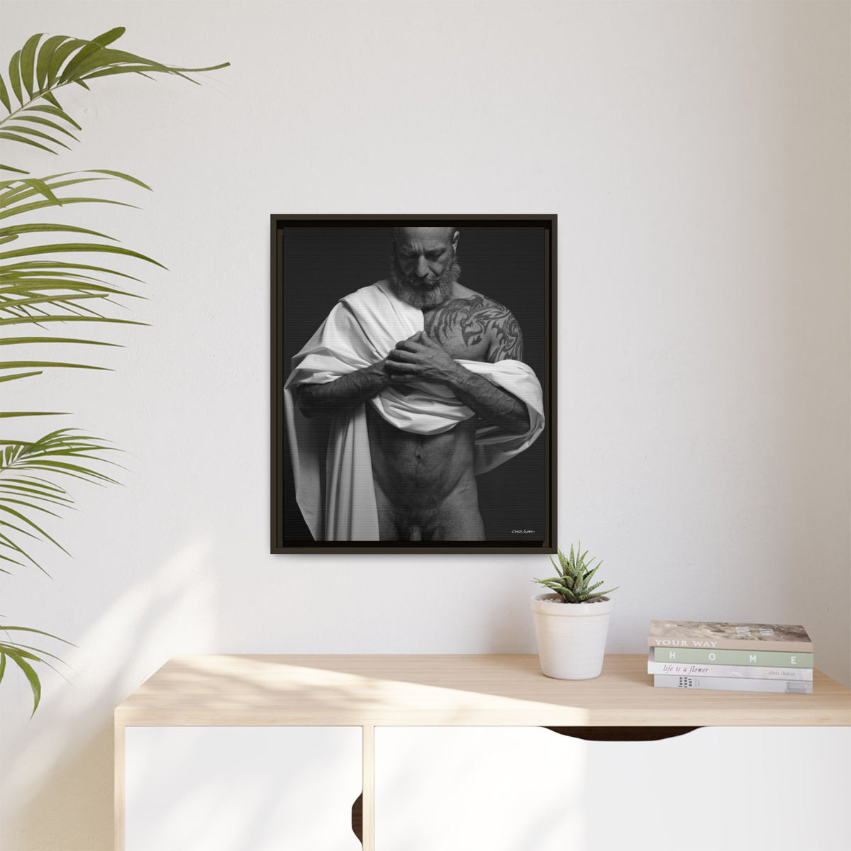 Barclay 2, Giclee Print on Matte Canvas, Framed (Multi-color)