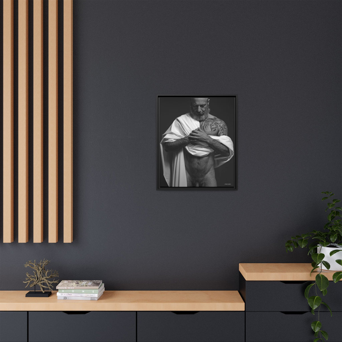 Barclay 2, Giclee Print on Matte Canvas, Framed (Multi-color)