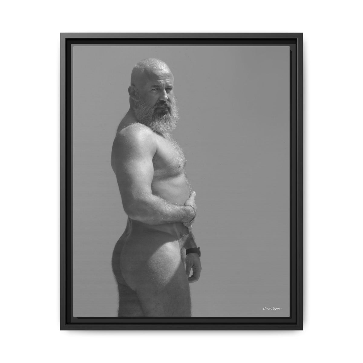 Andrey, Giclee Print on Matte Canvas, Framed (Multi-color)