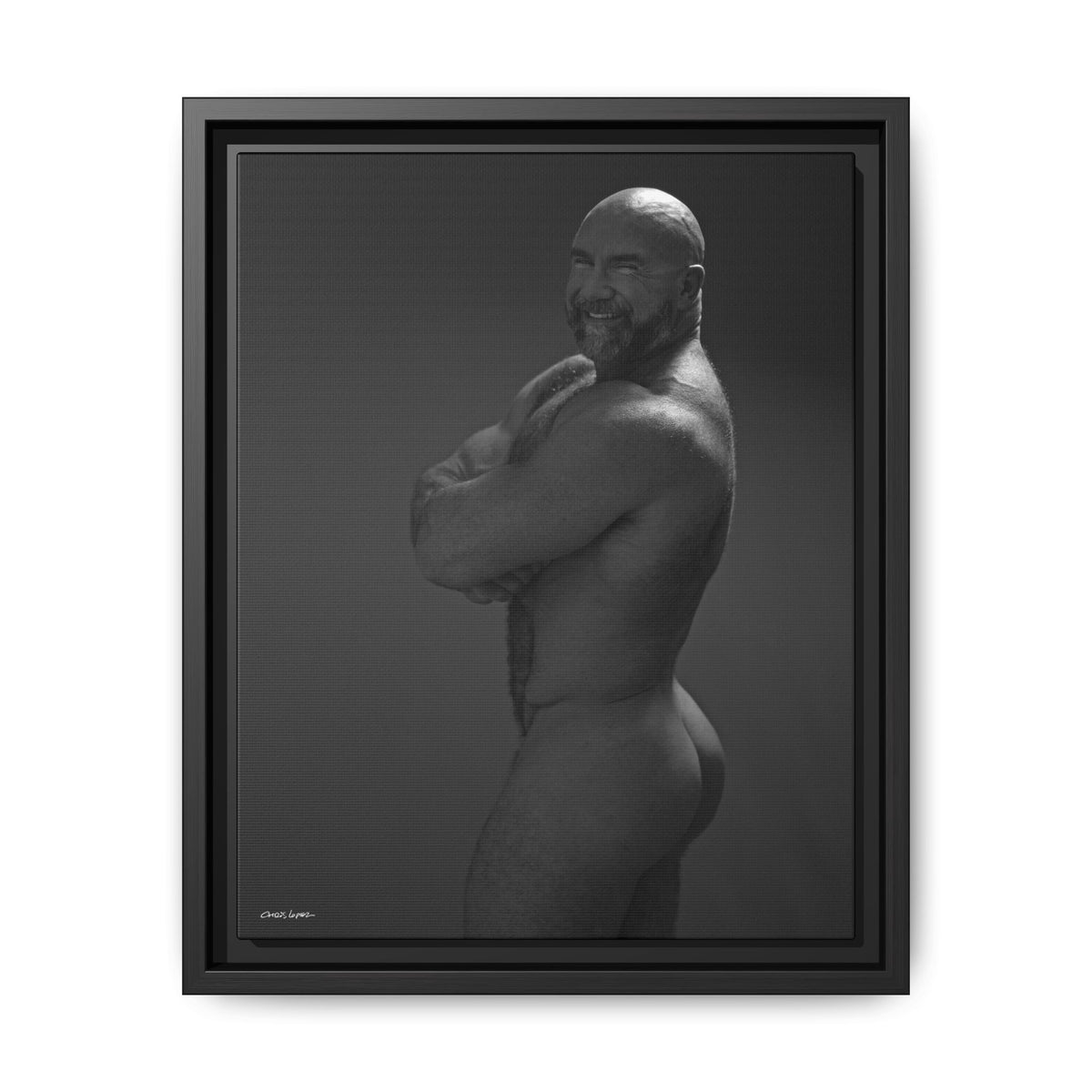 Thom A. Giclee Print on Matte Canvas, Framed (Multi-color)