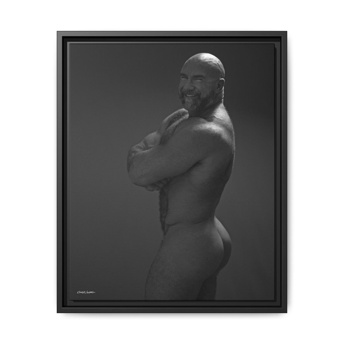 Thom A. Giclee Print on Matte Canvas, Framed (Multi-color)