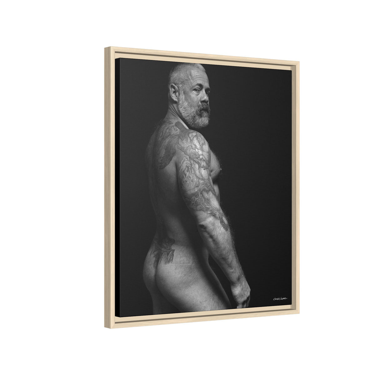 David C. Matte Canvas, Framed (Multi-color)