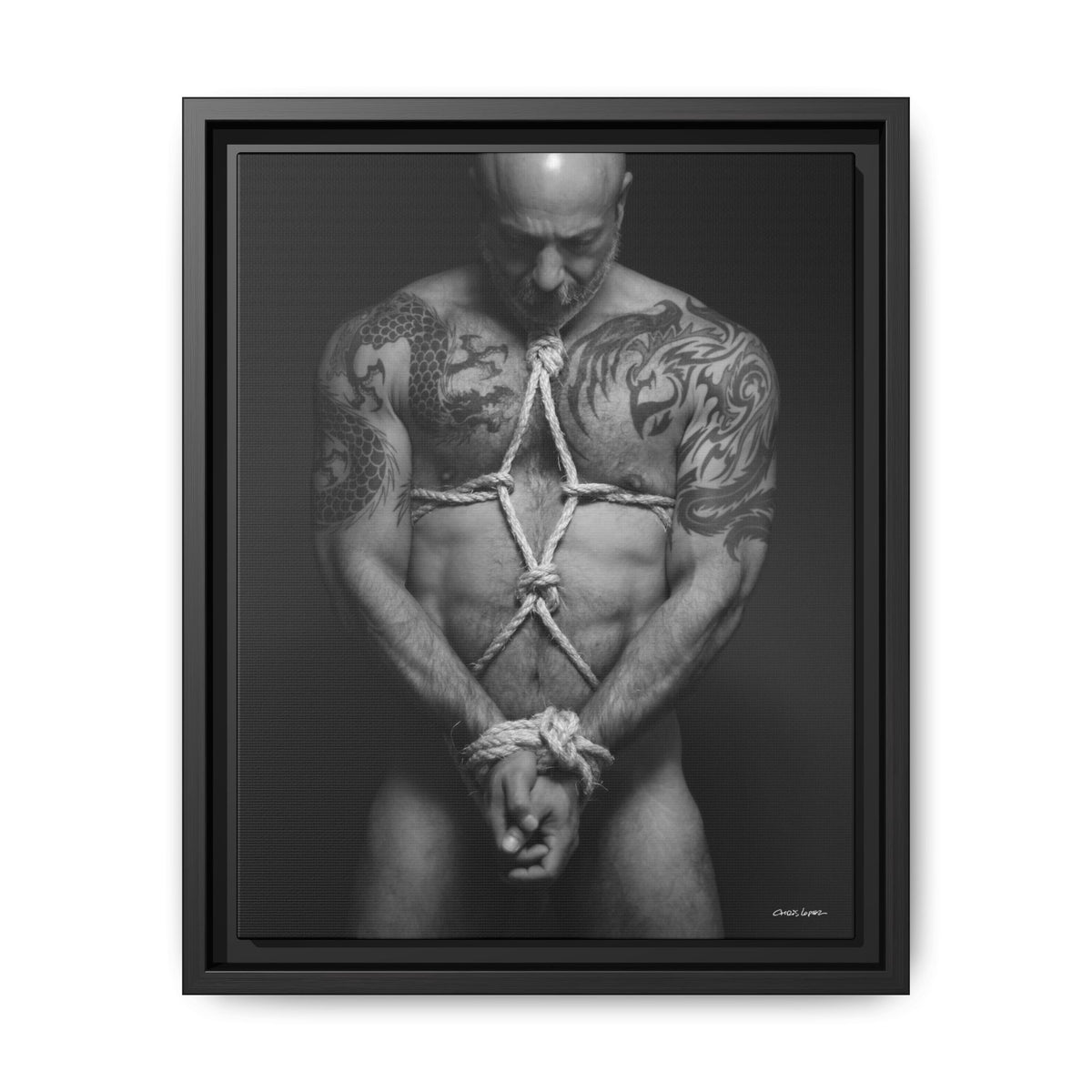 Barclay Bondage, Matte Canvas, Framed (Multi-color)