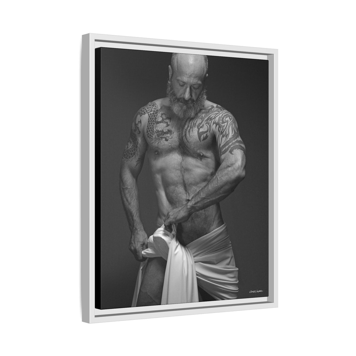 Barclay 1, Giclee print on Matte Canvas, Framed (Multi-color)