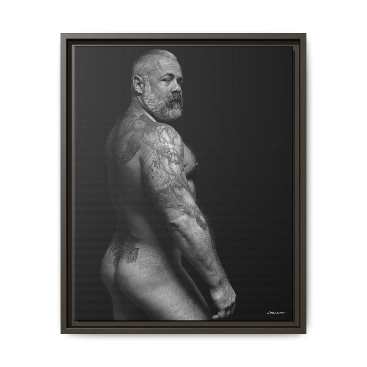David C. Matte Canvas, Framed (Multi-color)