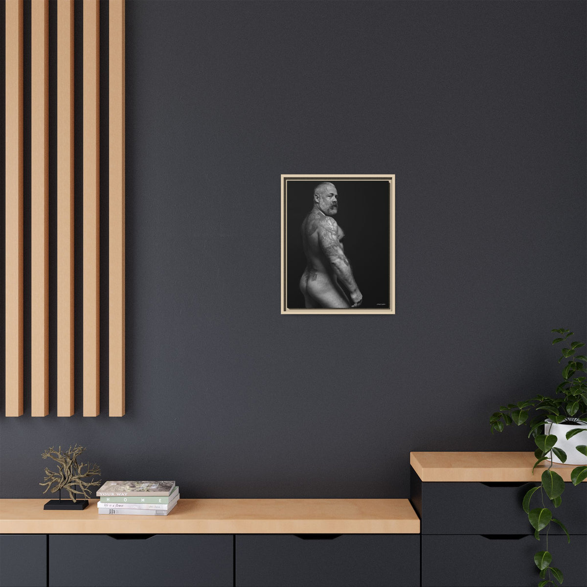 David C. Matte Canvas, Framed (Multi-color)