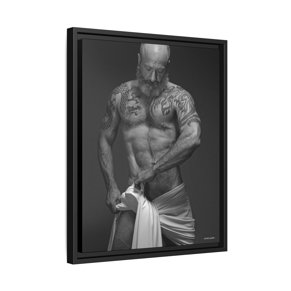 Barclay 1, Giclee print on Matte Canvas, Framed (Multi-color)