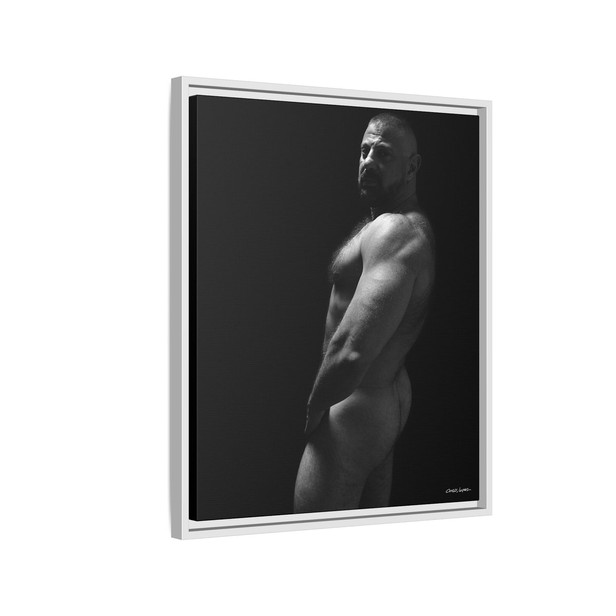 Bart, Giclee Print on Matte Canvas, Framed (Multi-color)