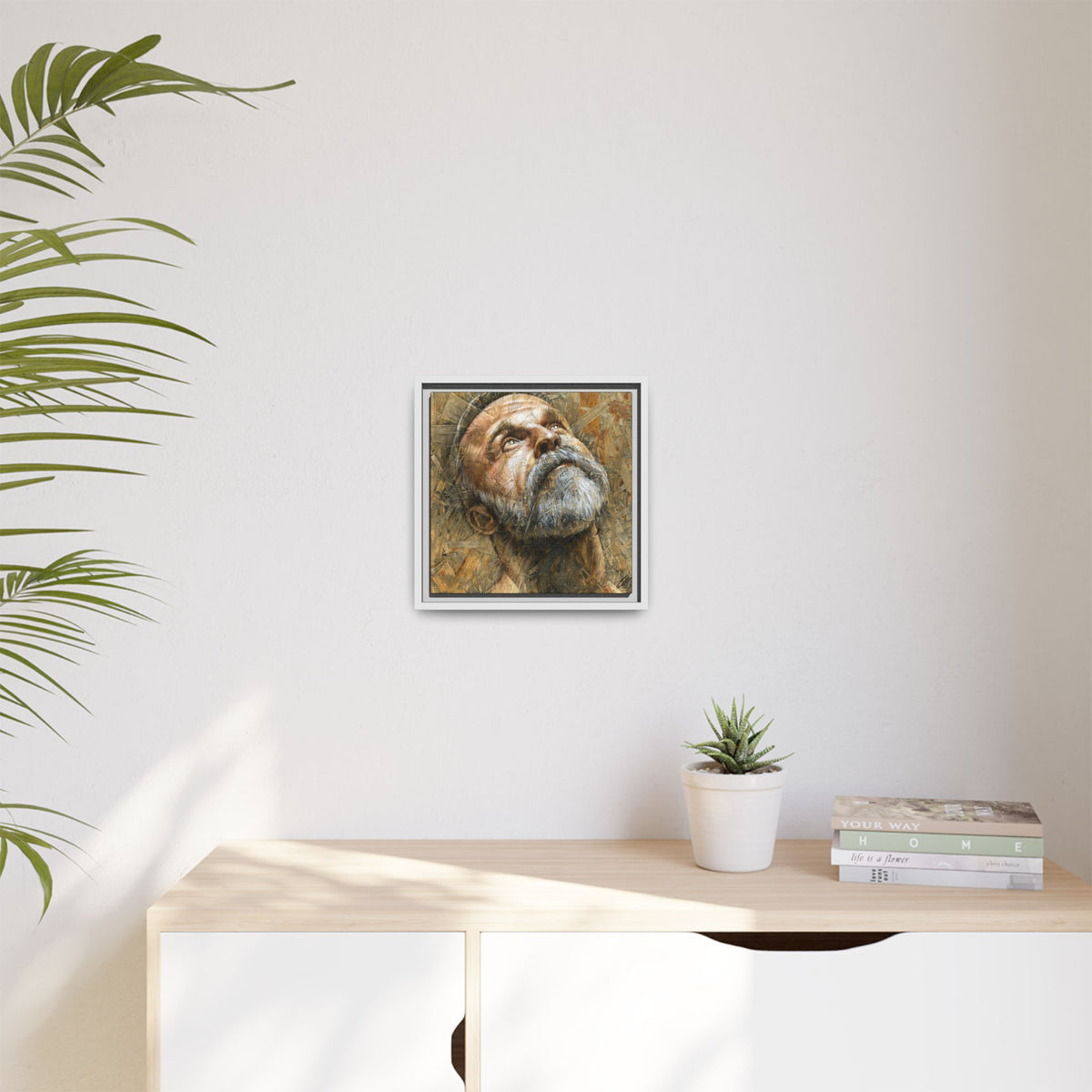 Silence 4, Matte Canvas, Framed (Multi-color)