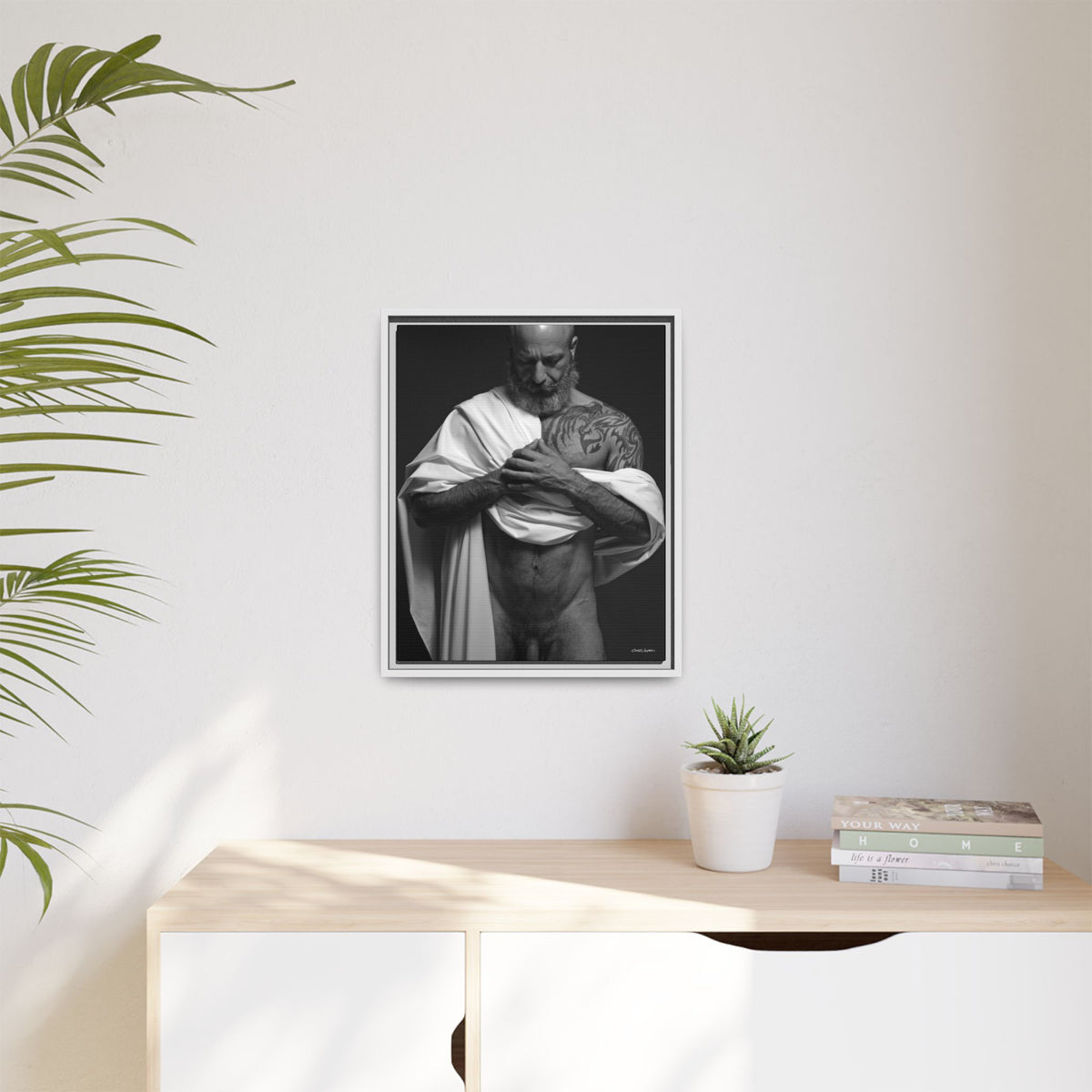 Barclay 2, Giclee Print on Matte Canvas, Framed (Multi-color)