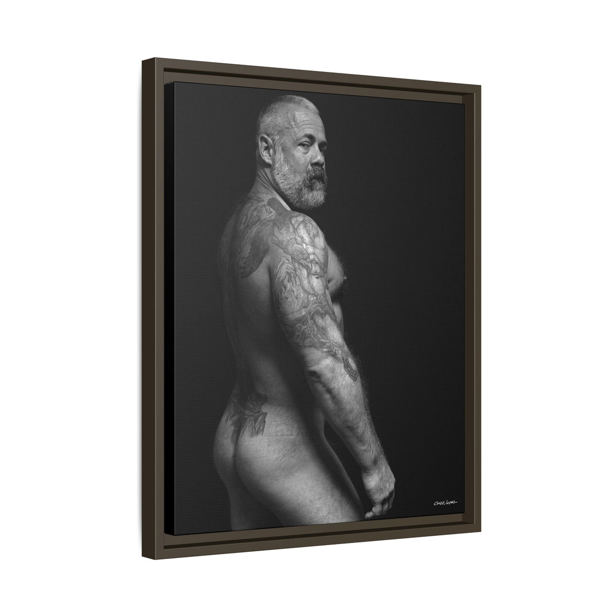 David C. Matte Canvas, Framed (Multi-color)