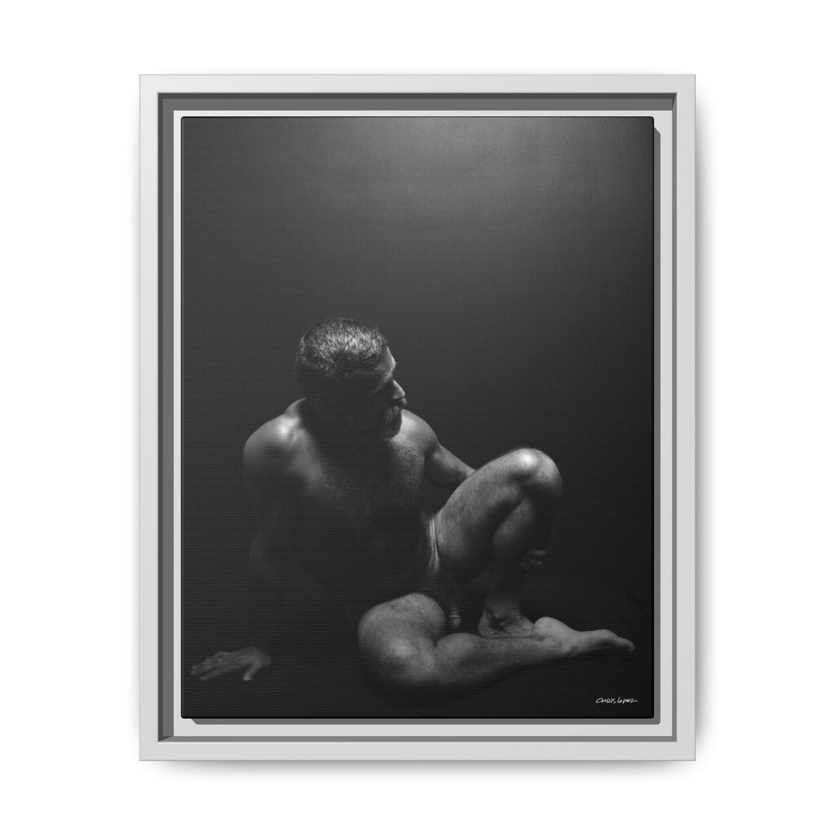 John, Giclee Print on Matte Canvas, Framed (Multi-color)