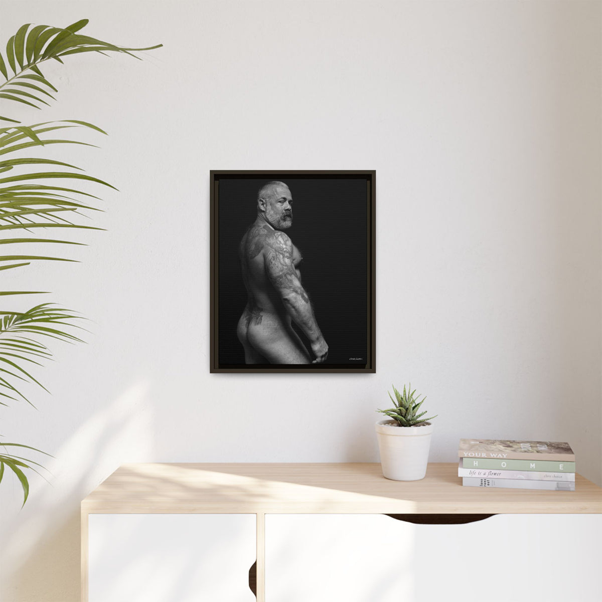 David C. Matte Canvas, Framed (Multi-color)