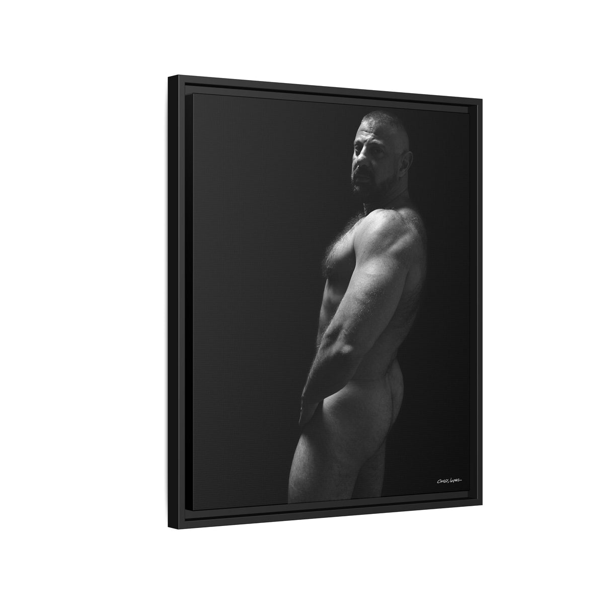 Bart, Giclee Print on Matte Canvas, Framed (Multi-color)