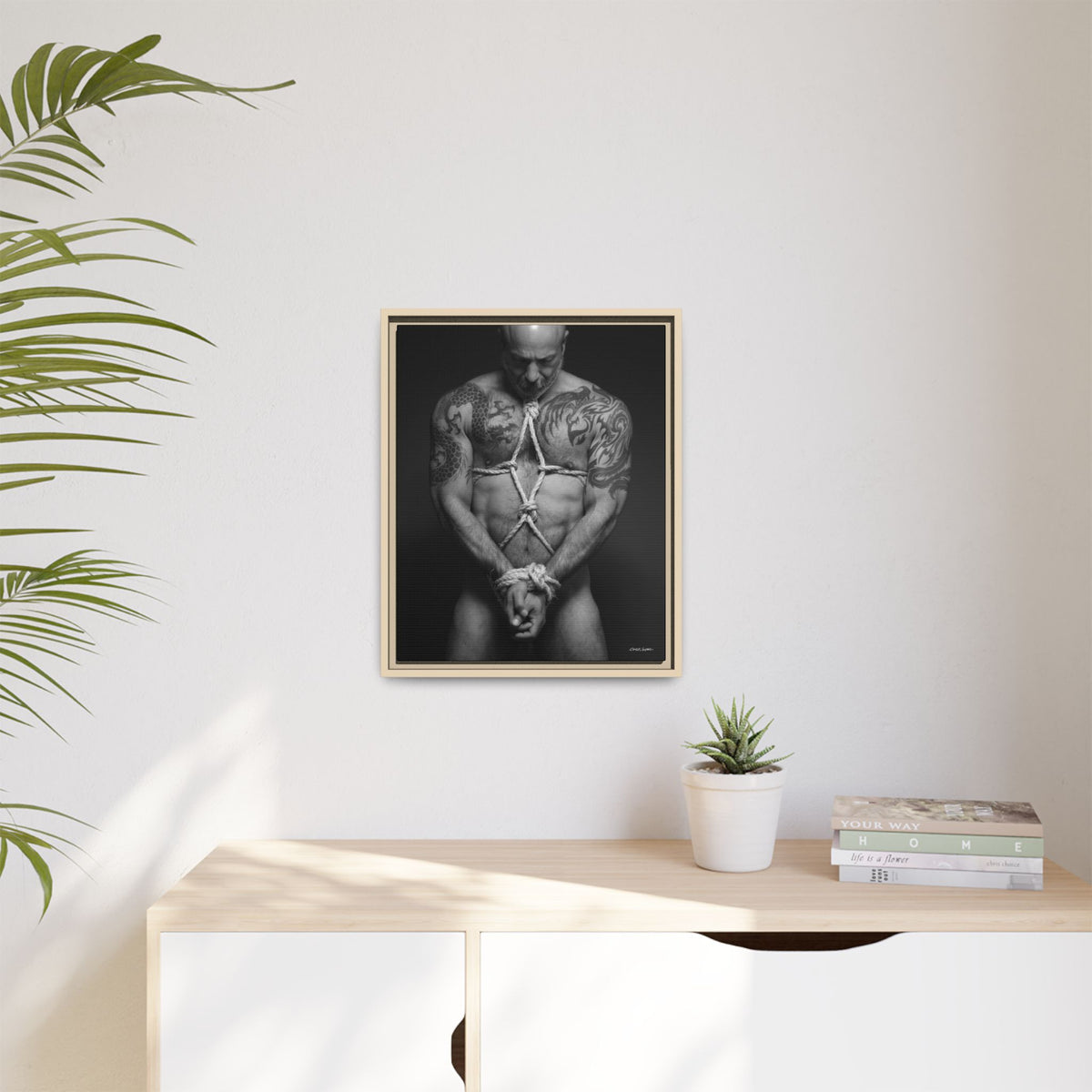 Barclay Bondage, Matte Canvas, Framed (Multi-color)