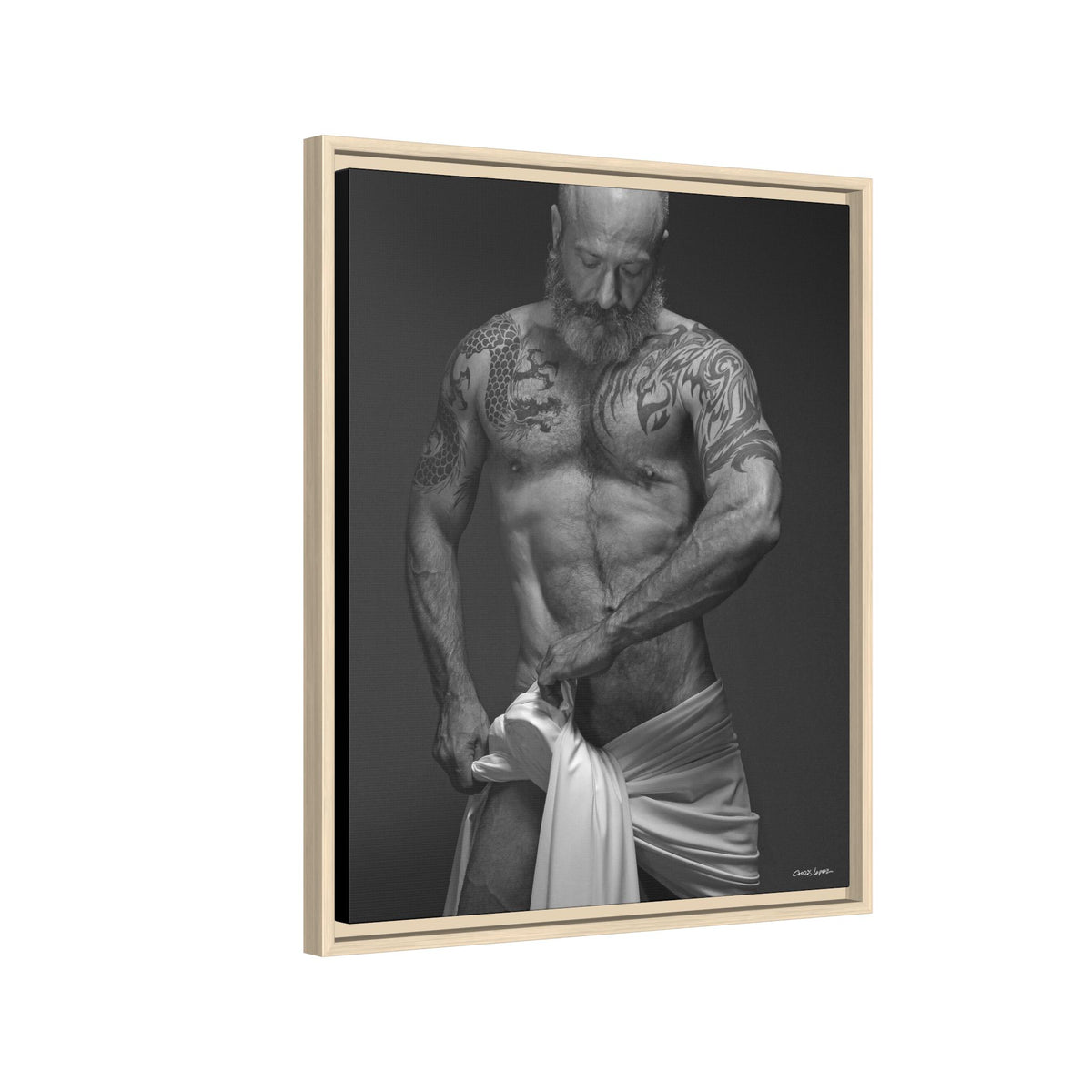 Barclay 1, Giclee print on Matte Canvas, Framed (Multi-color)
