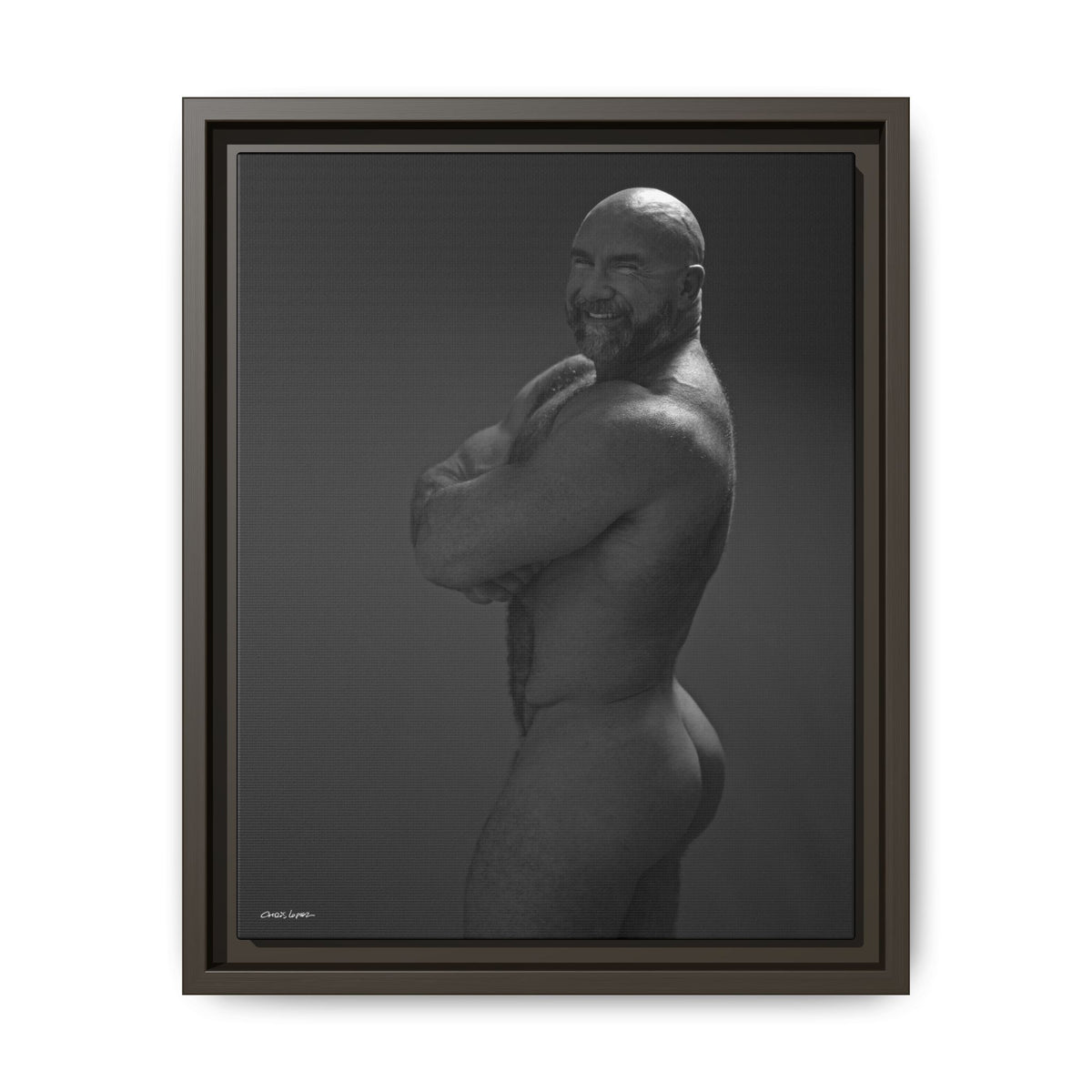 Thom A. Giclee Print on Matte Canvas, Framed (Multi-color)