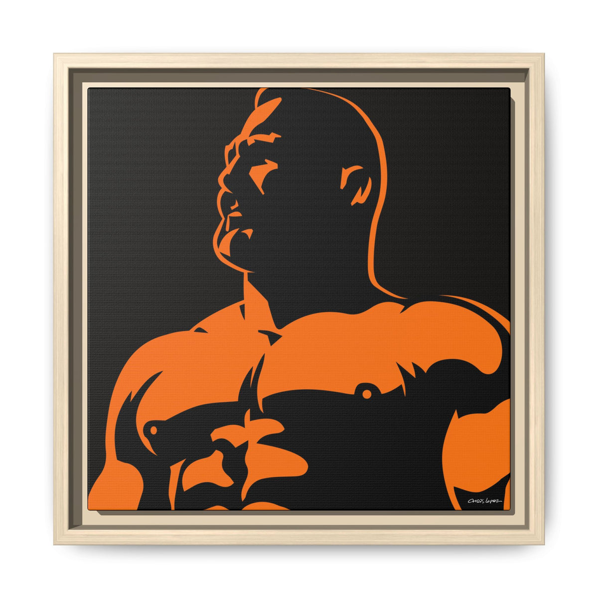 Shine, Giclee Print on Matte Canvas, Framed (Multi-color)