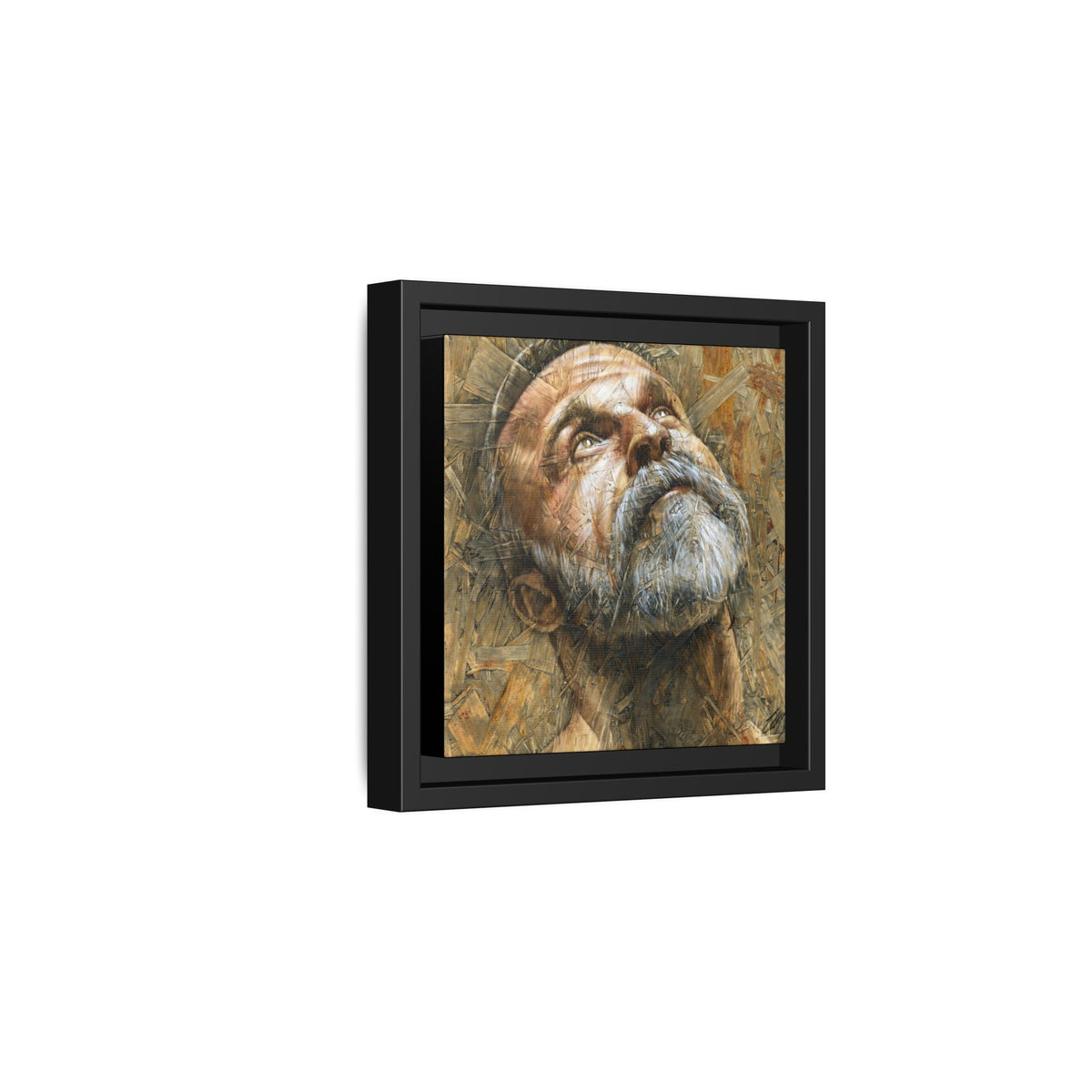 Silence 4, Matte Canvas, Framed (Multi-color)