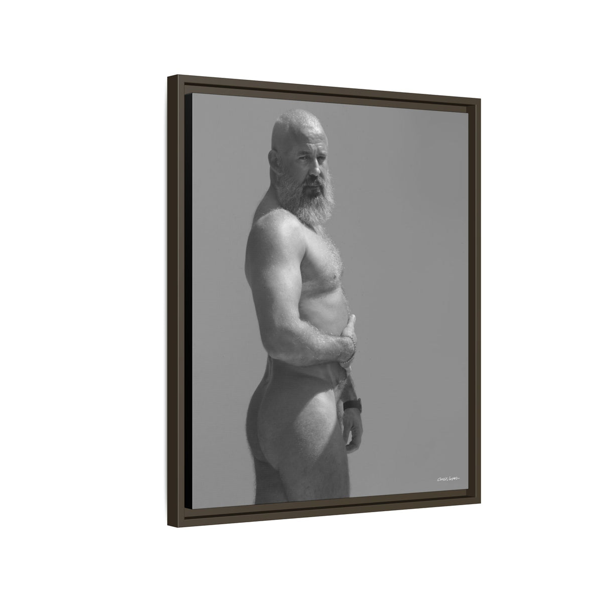 Andrey, Giclee Print on Matte Canvas, Framed (Multi-color)