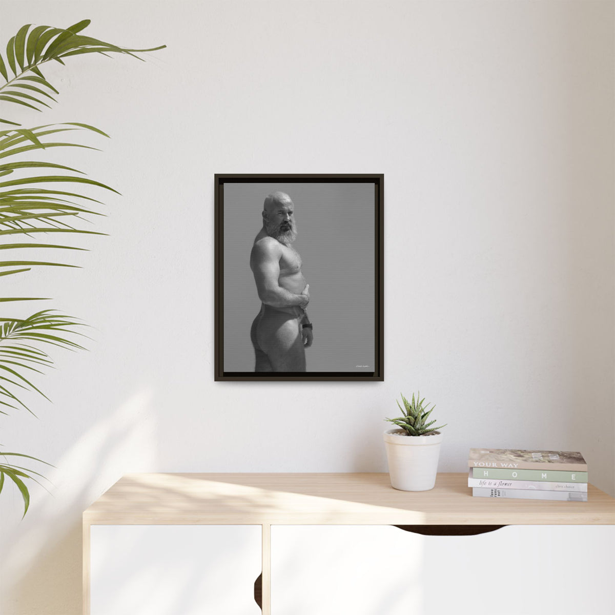 Andrey, Giclee Print on Matte Canvas, Framed (Multi-color)