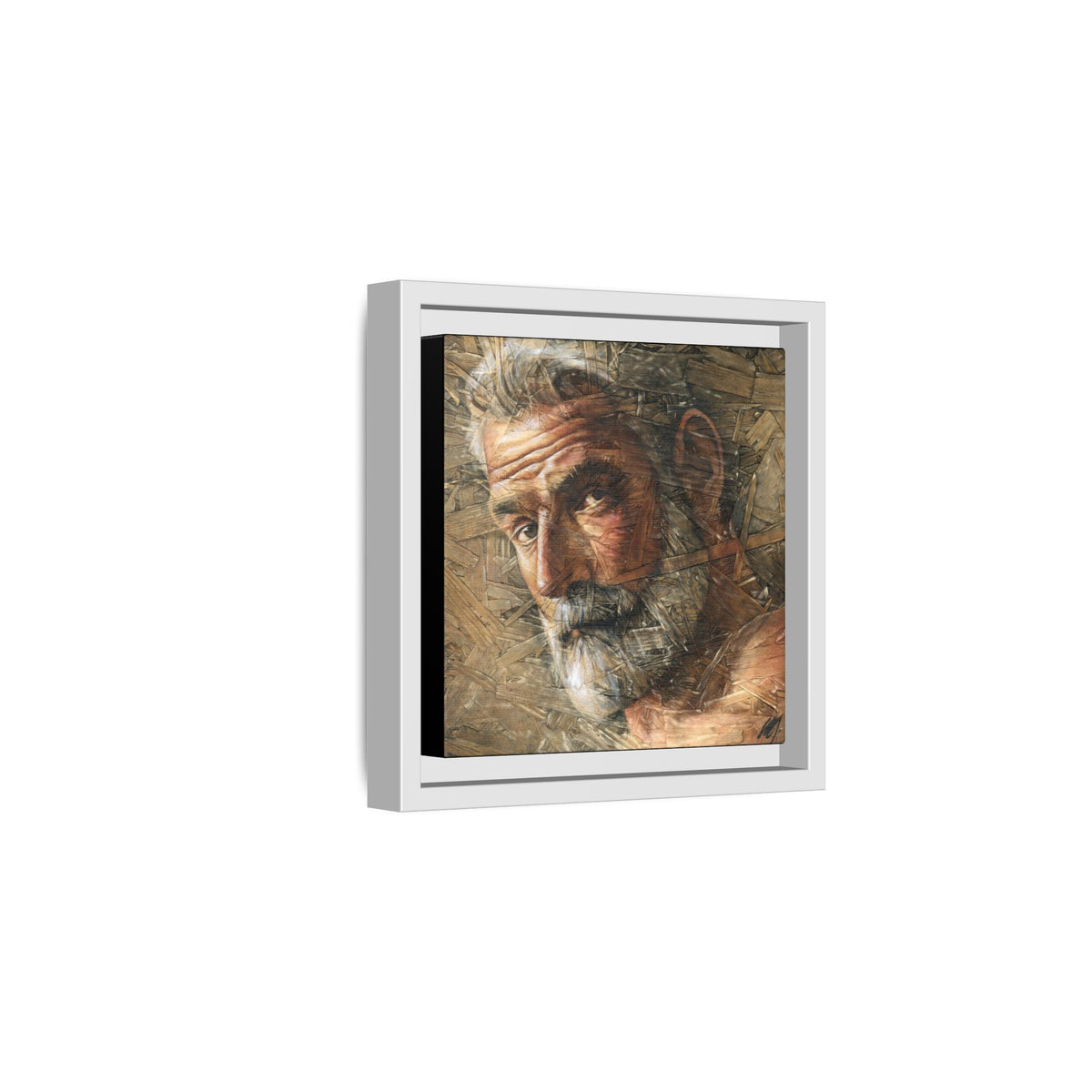 Silence 6, Matte Canvas, Framed (Multi-color)