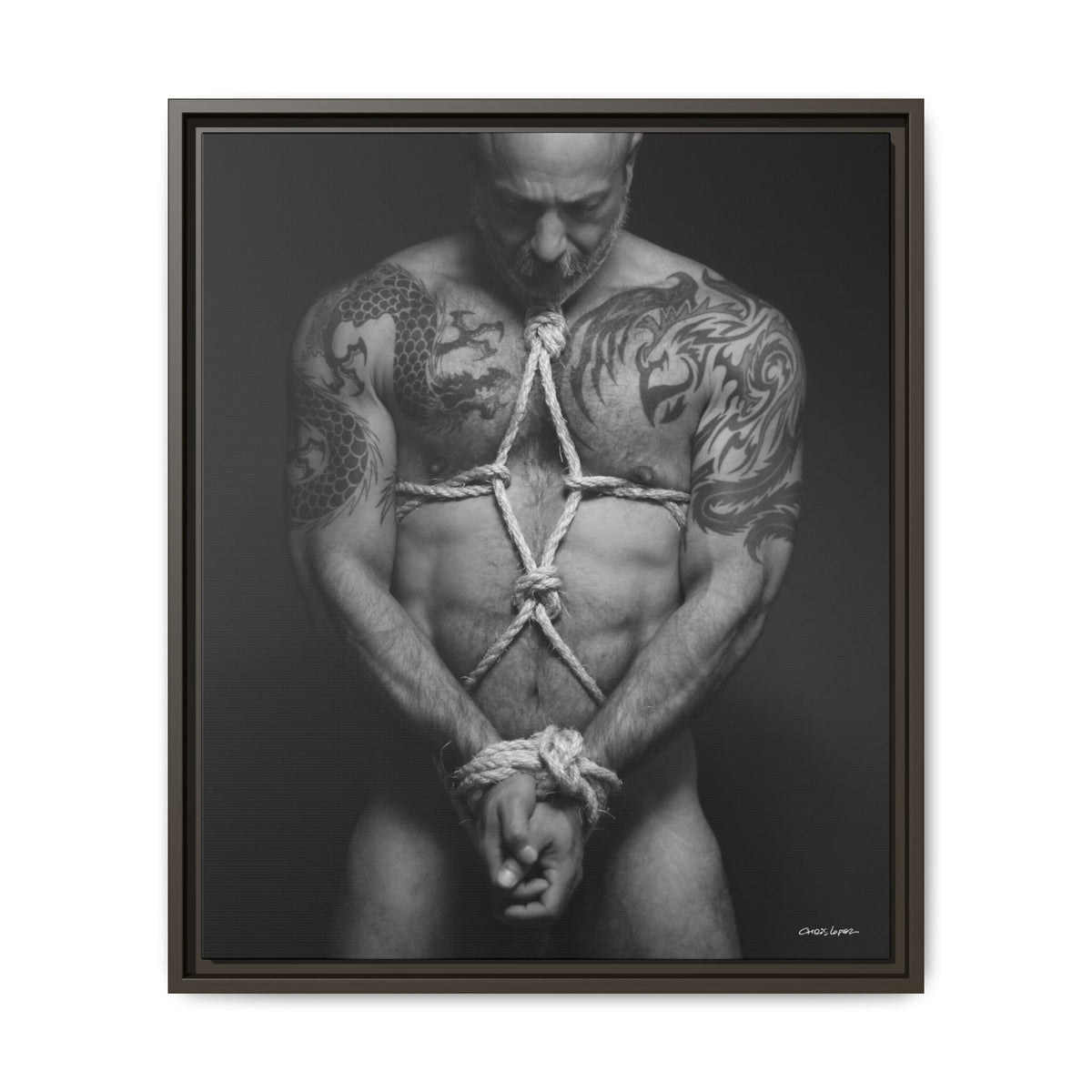 Barclay Bondage, Matte Canvas, Framed (Multi-color)