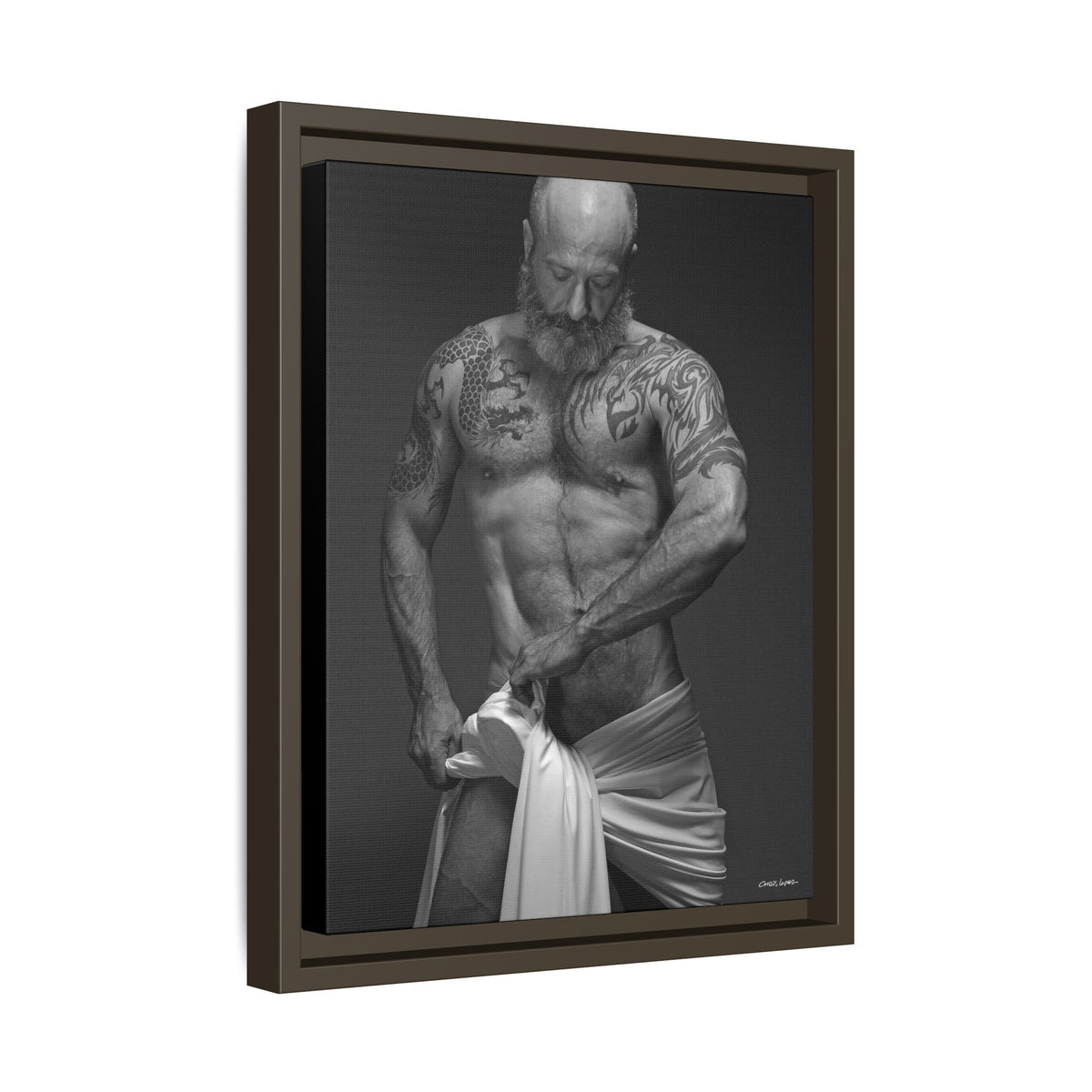 Barclay 1, Giclee print on Matte Canvas, Framed (Multi-color)