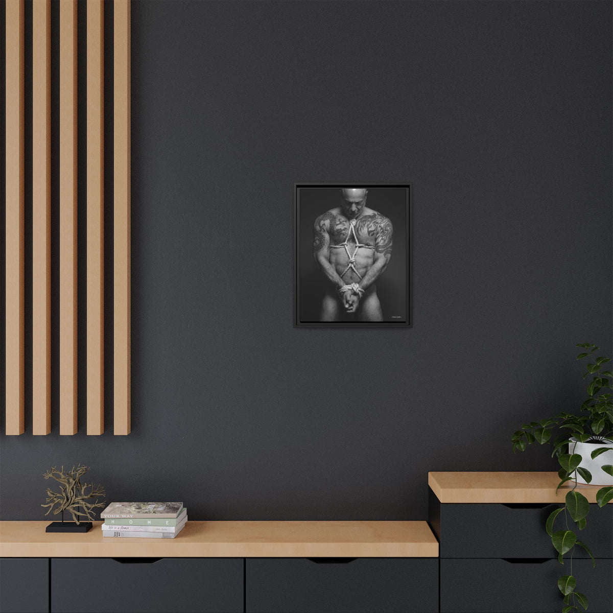 Barclay Bondage, Matte Canvas, Framed (Multi-color)