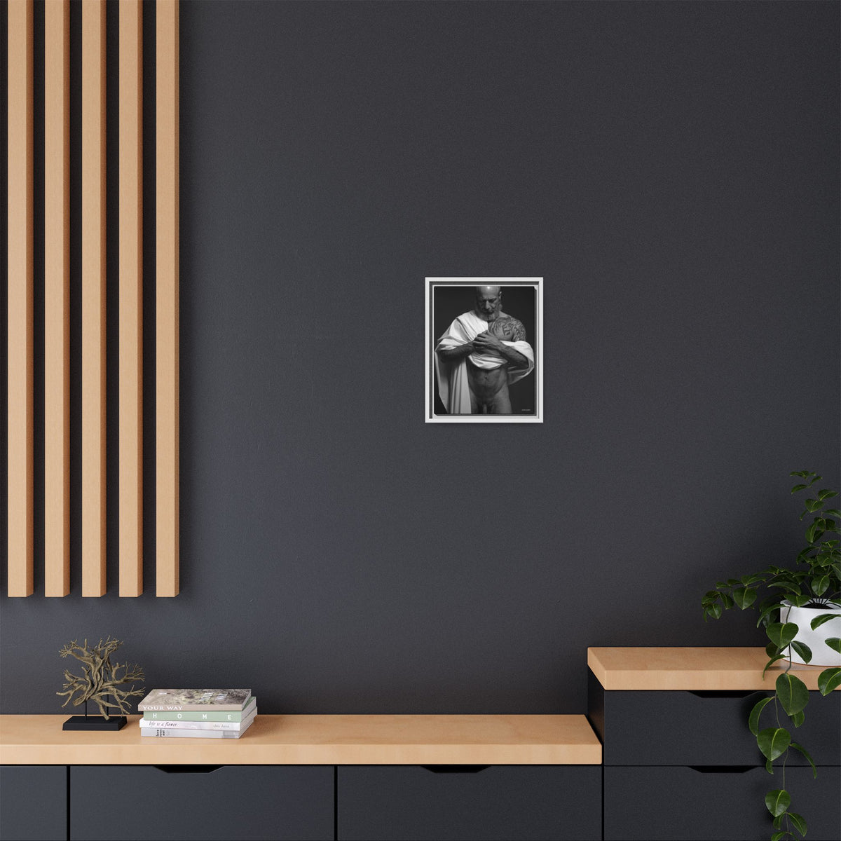 Barclay 2, Giclee Print on Matte Canvas, Framed (Multi-color)