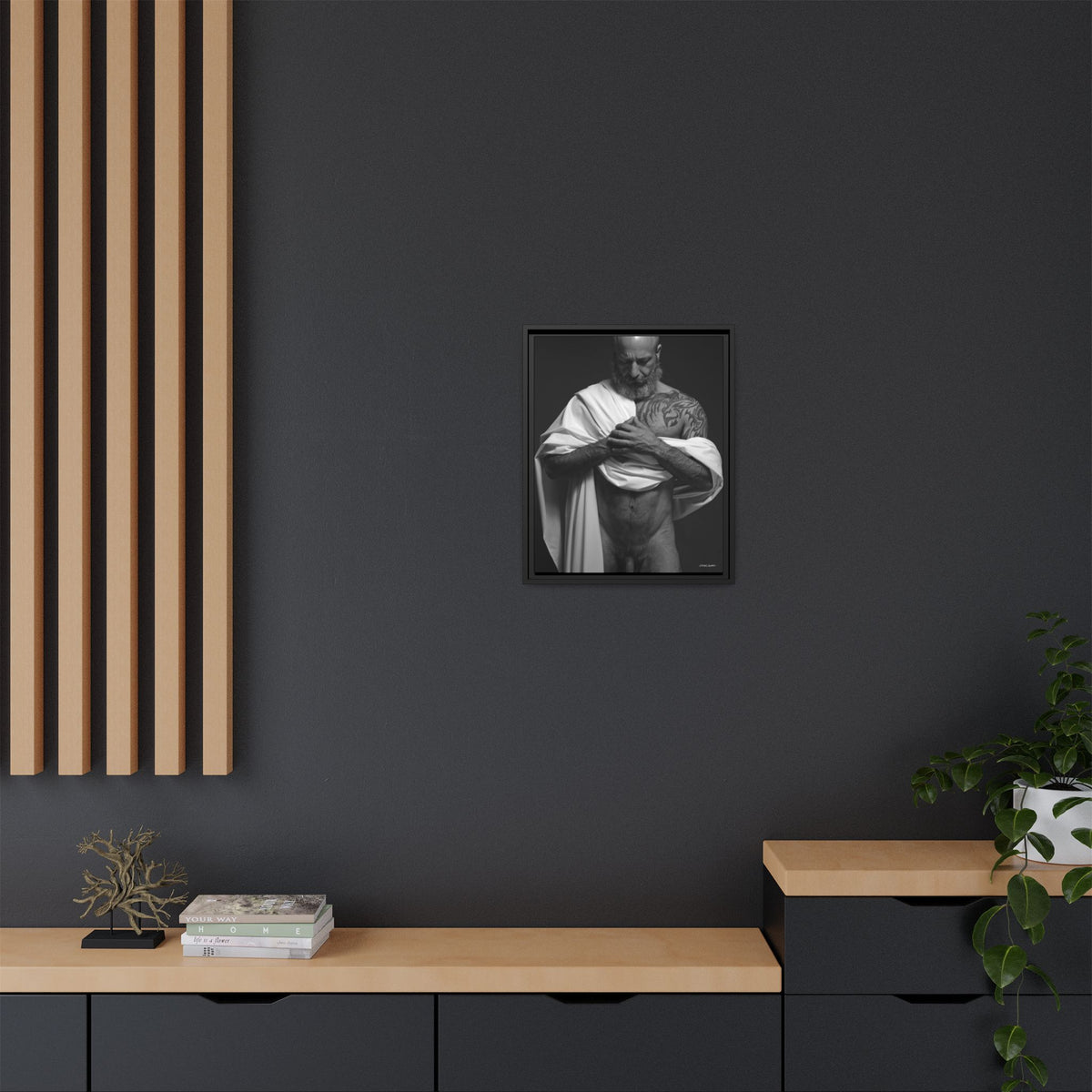 Barclay 2, Giclee Print on Matte Canvas, Framed (Multi-color)
