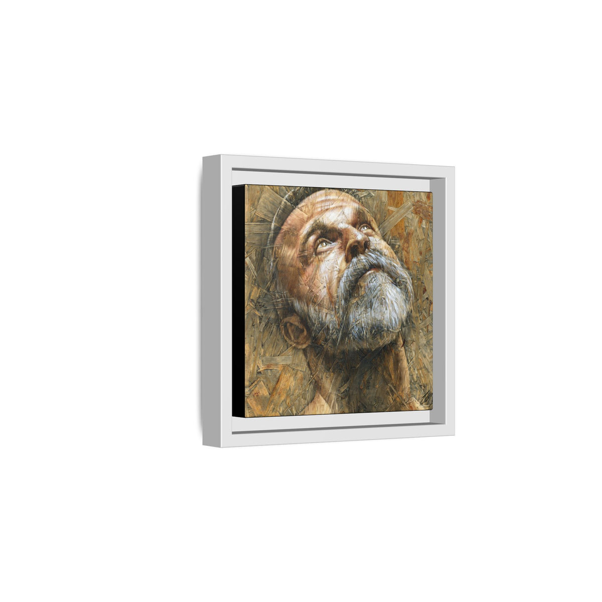 Silence 4, Matte Canvas, Framed (Multi-color)