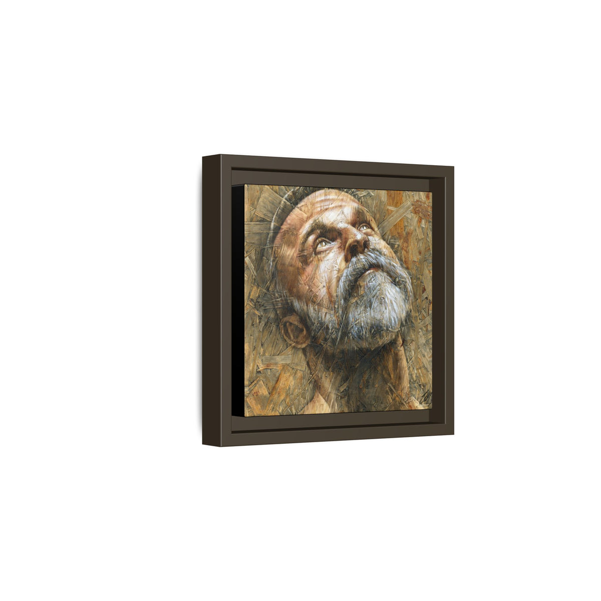 Silence 4, Matte Canvas, Framed (Multi-color)