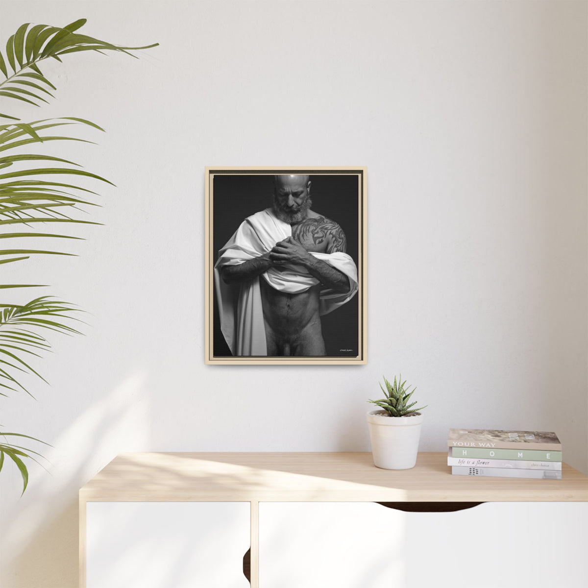Barclay 2, Giclee Print on Matte Canvas, Framed (Multi-color)