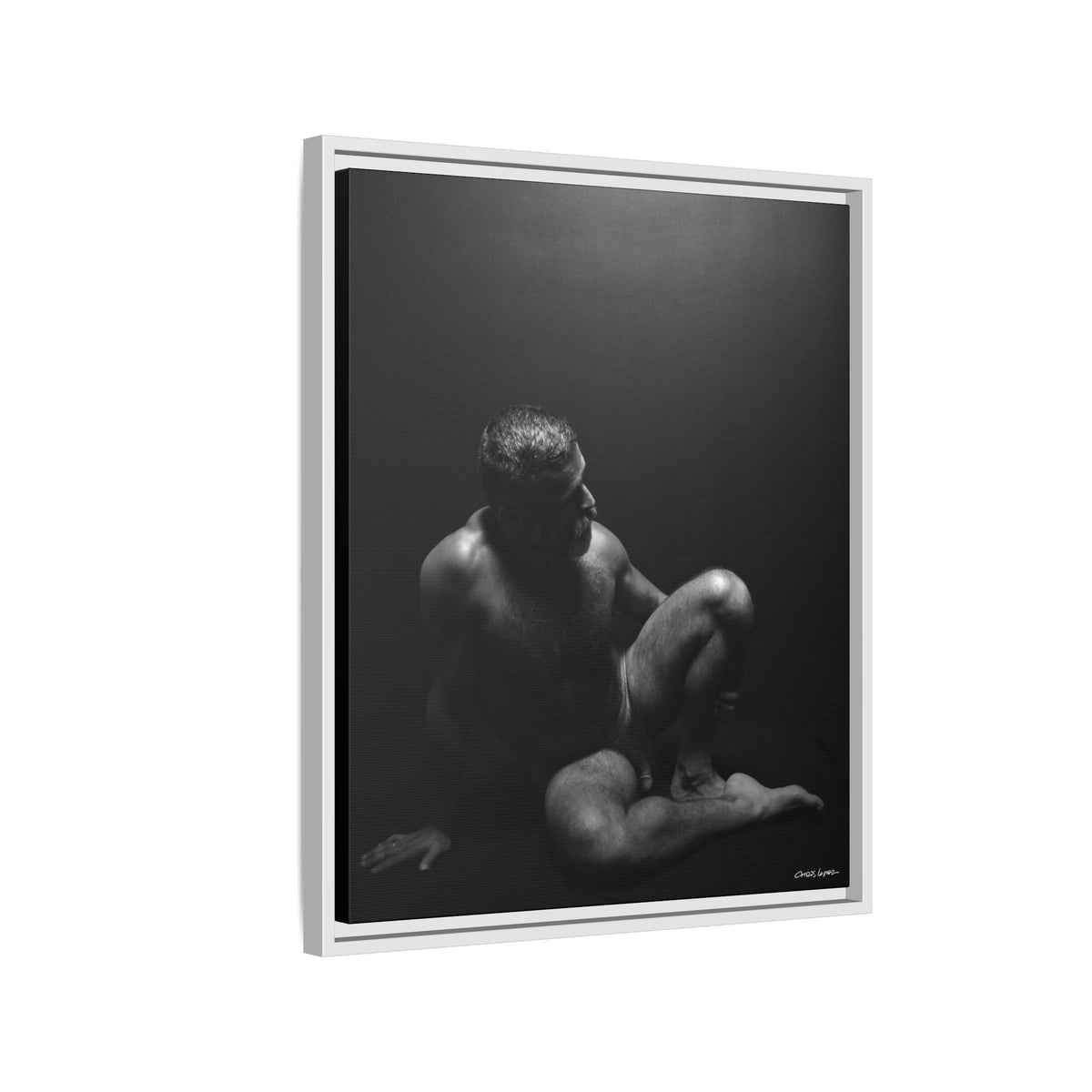 John, Giclee Print on Matte Canvas, Framed (Multi-color)