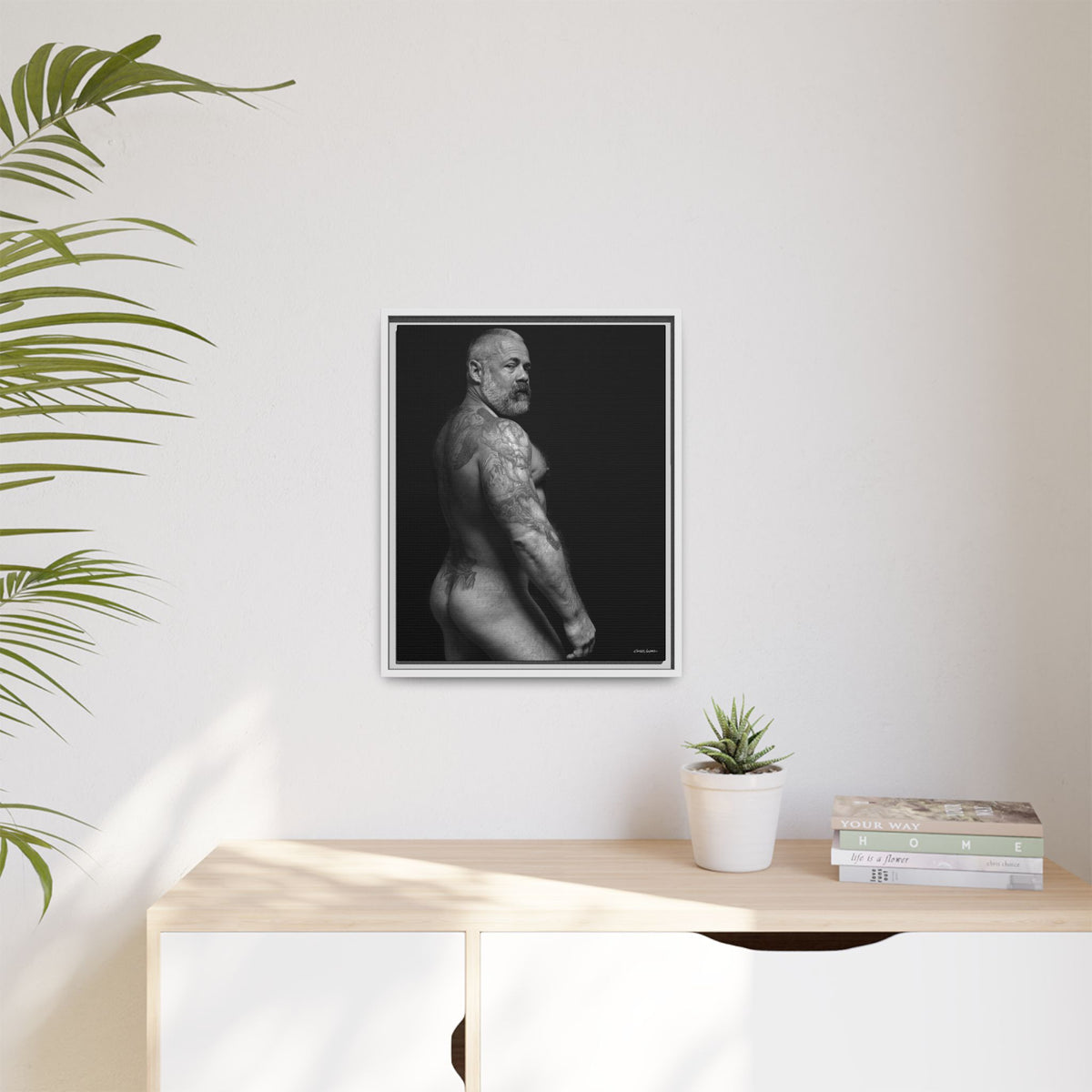 David C. Matte Canvas, Framed (Multi-color)